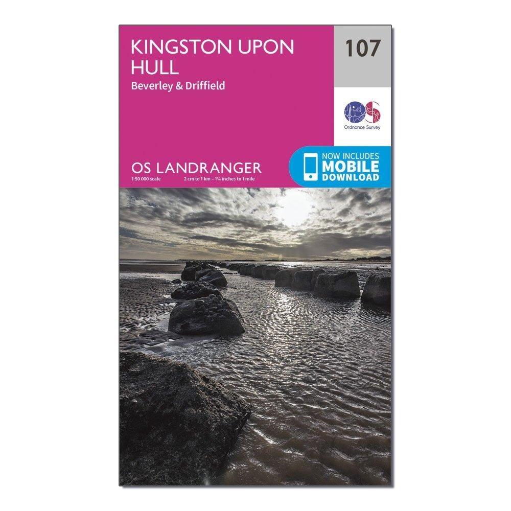 Landranger 107 Kingston upon Hull, Beverley & Driffield Map With Digital Version - Image 4