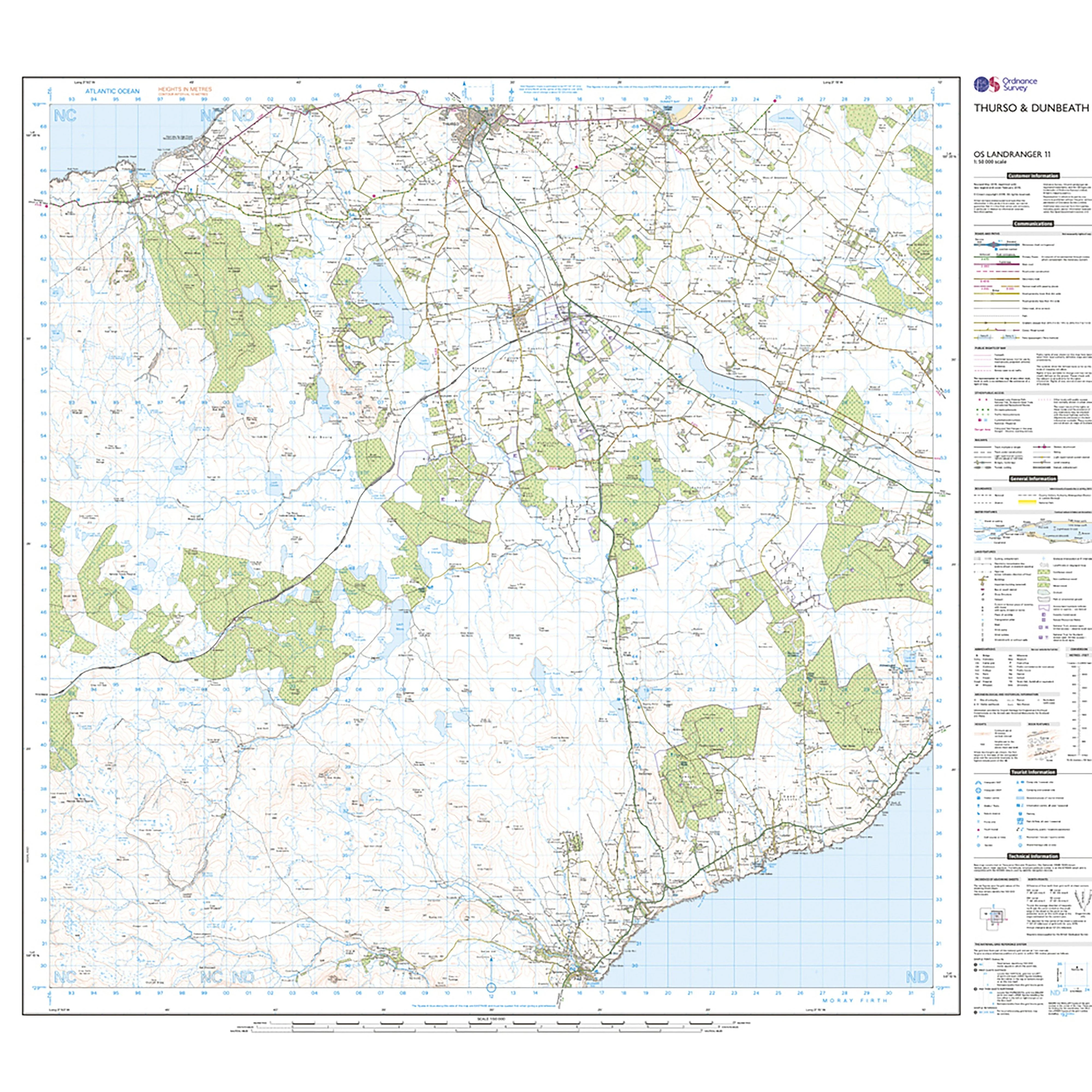 Landranger 11 Thurso & Dunbeath Map With Digital Version - Image 3
