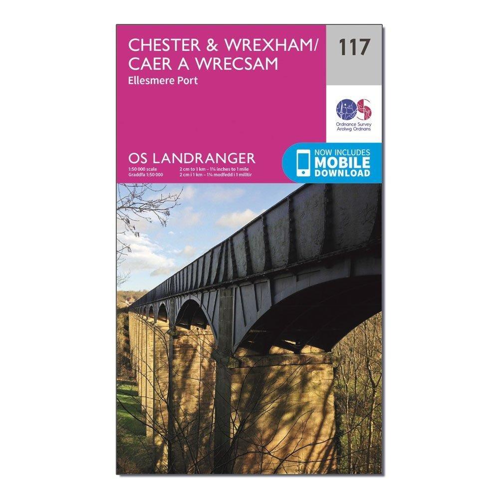 Landranger 117 Chester & Wrexham, Ellesmere Port Map With Digital Version - Image 4