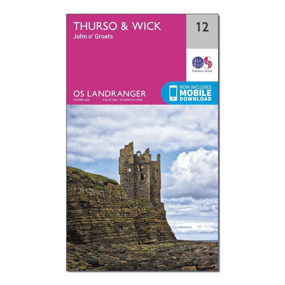 Landranger 12 Thurso & Wick, John O'Groats Map With Digital Version - Image 4