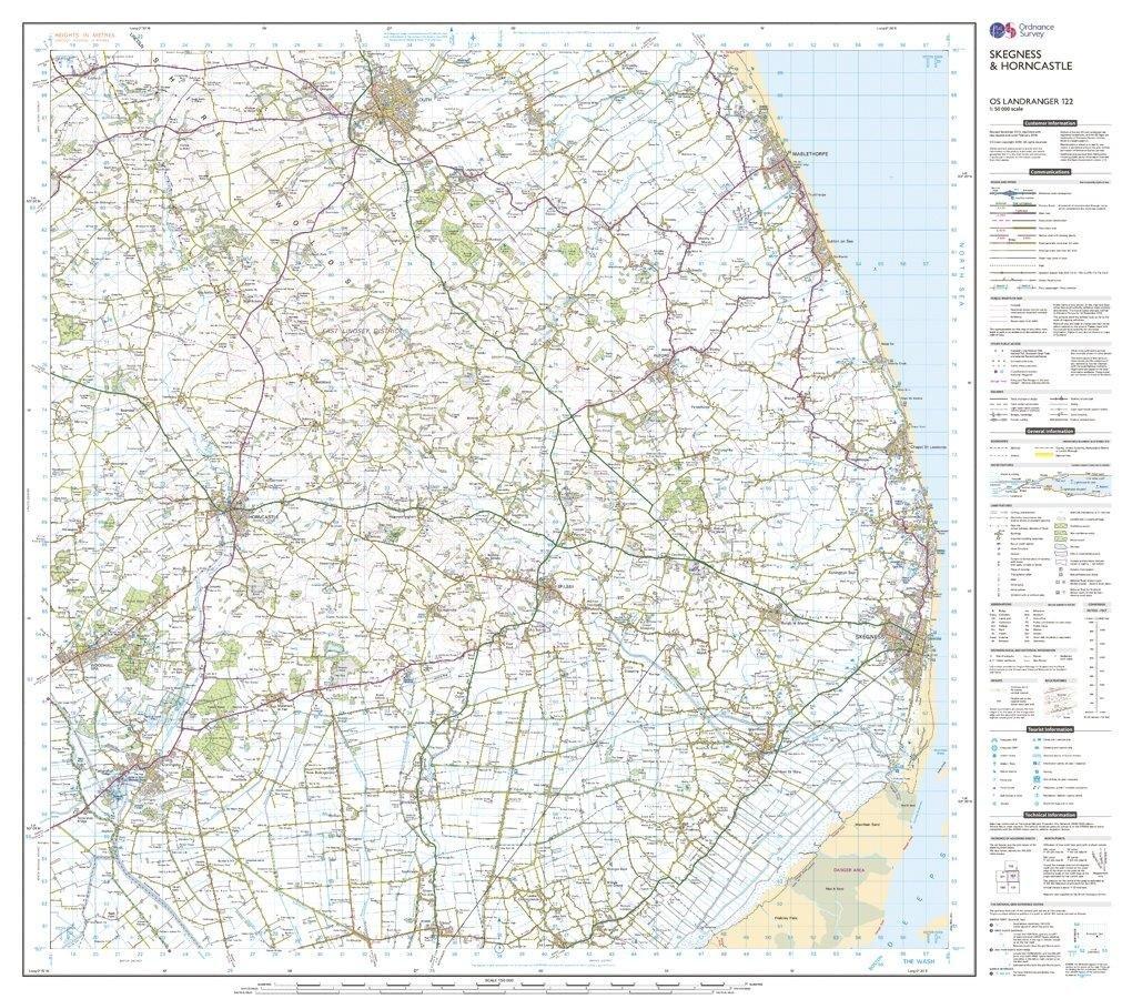 Landranger 122 Skegness & Horncastle Map With Digital Version - Image 3