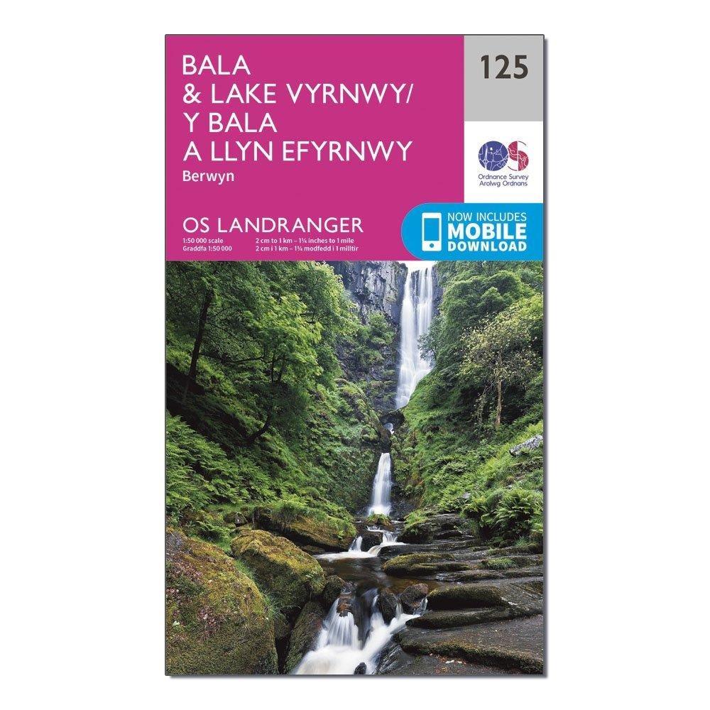 Landranger 125 Bala & Lake Vyrnwy, Berwyn Map With Digital Version - Image 4