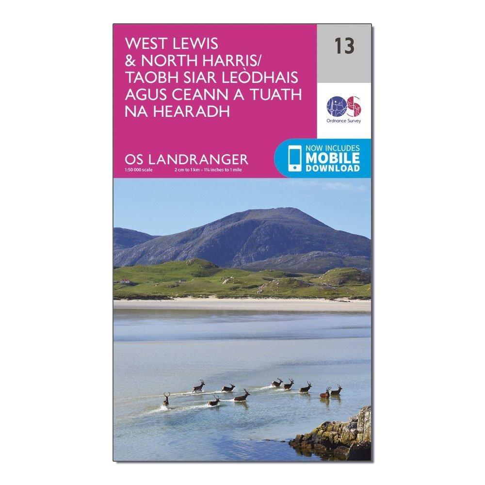 Landranger 13 West Lewis & North Harris Map With Digital Version - Image 4
