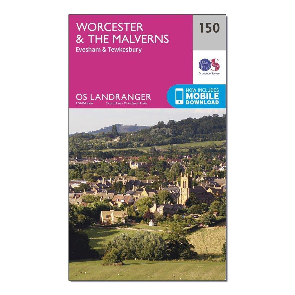 Landranger 150 Worcester & The Malverns, Evesham & Tewkesbury Map With Digital Version - Image 4