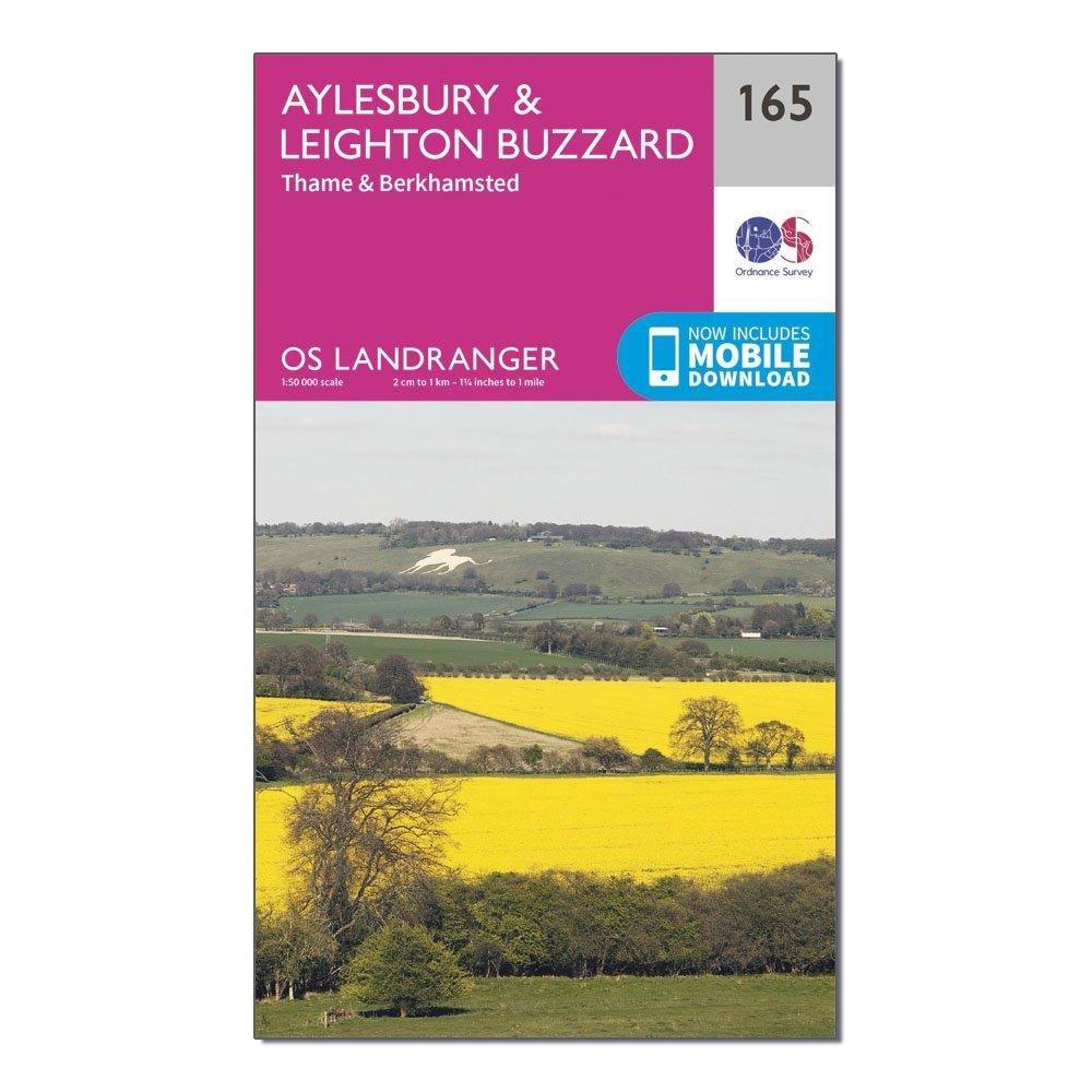 Landranger 165 Aylesbury, Leighton Buzzard, Thame & Berkhamstead Map With Digital Version - Image 4