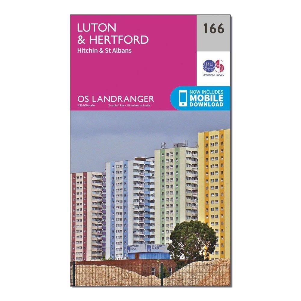 Landranger 166 Luton, Hertford, Hitchin & St Albans Map With Digital Version - Image 4
