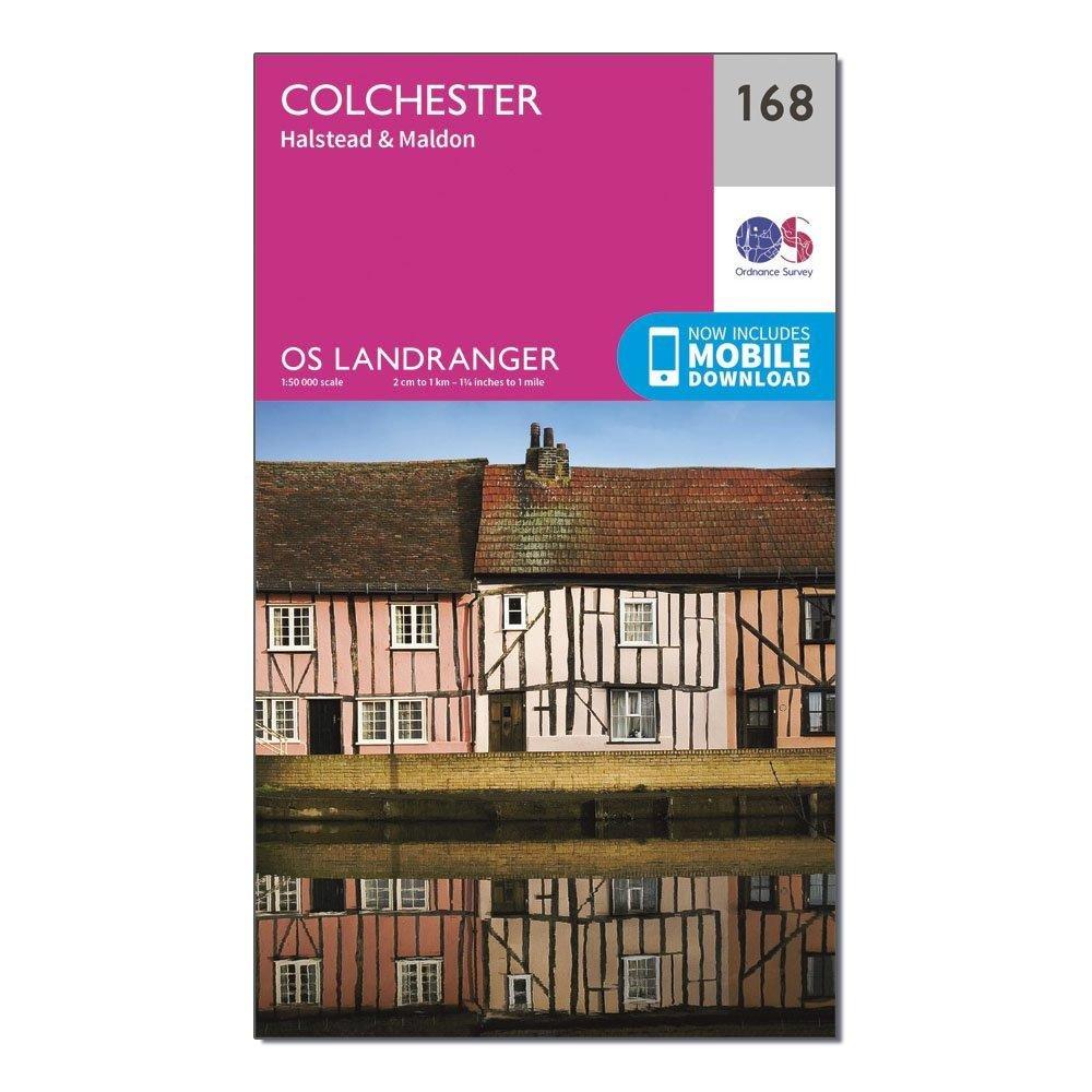 Landranger 168 Colchester Halstead  Maldon Map With Digital Version - Image 4