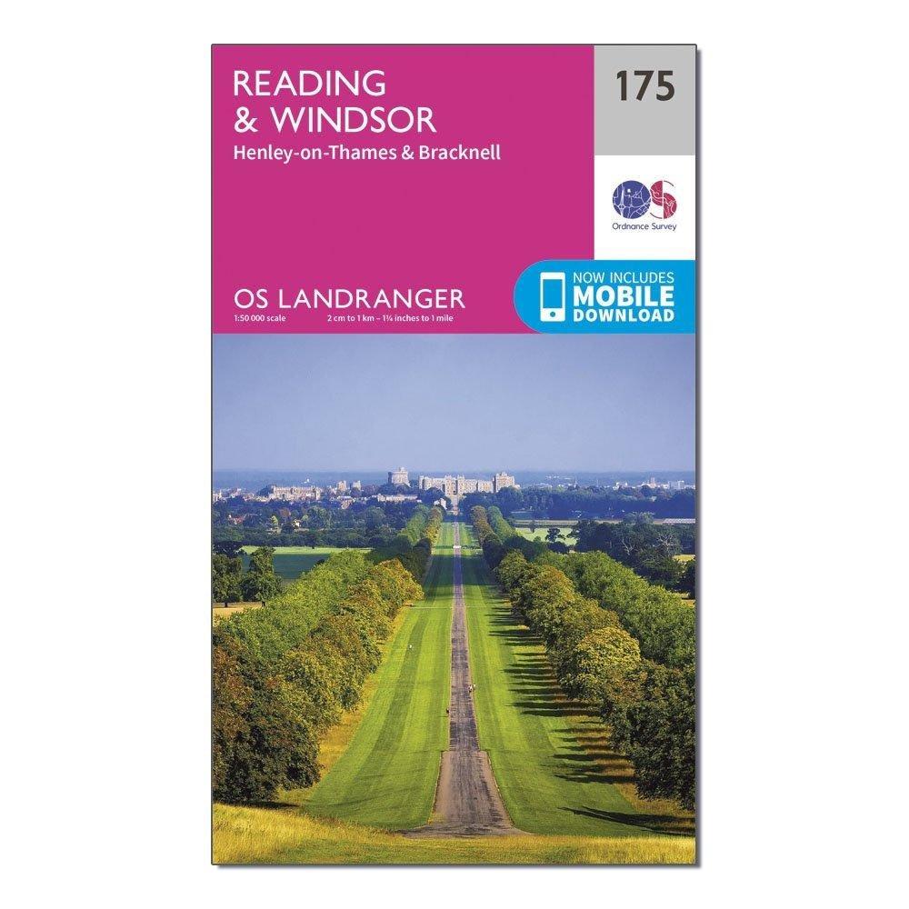 Landranger 175 Reading Windsor HenleyonThames  Bracknell Map With Digital Version - Image 4