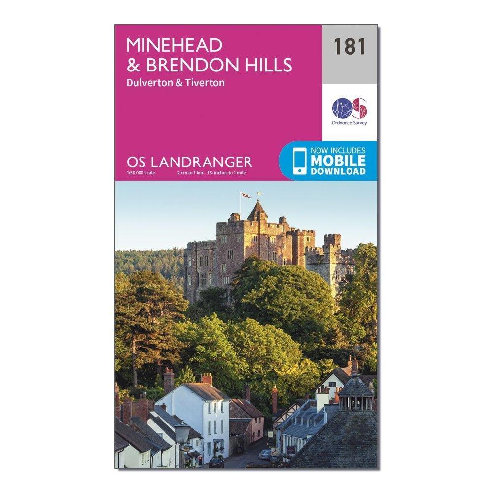 Landranger 181 Minehead & Brendon Hills, Dulverton & Tiverton Map With Digital Version - Image 4