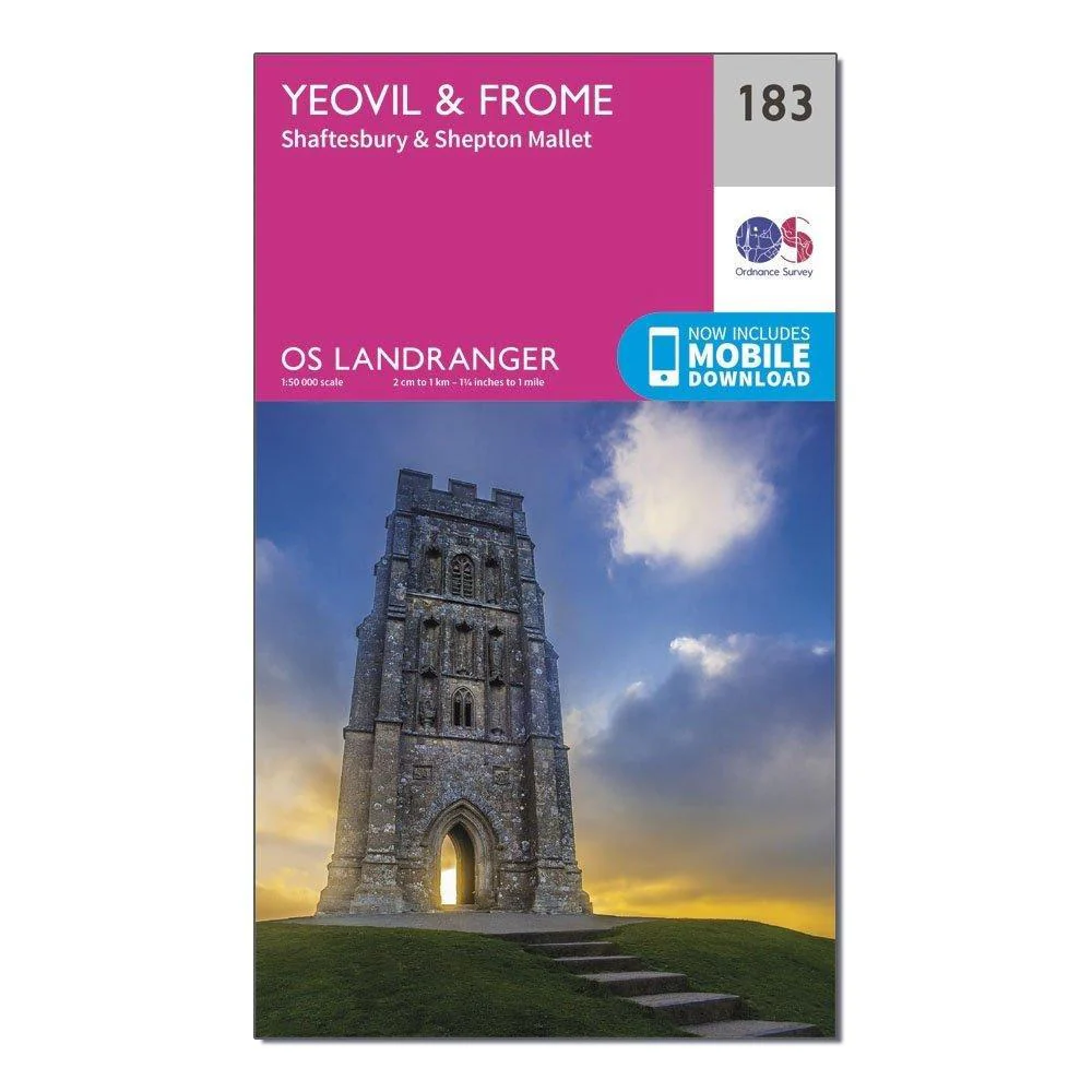 Landranger 183 Yeovil & Frome Map With Digital Version - Image 4