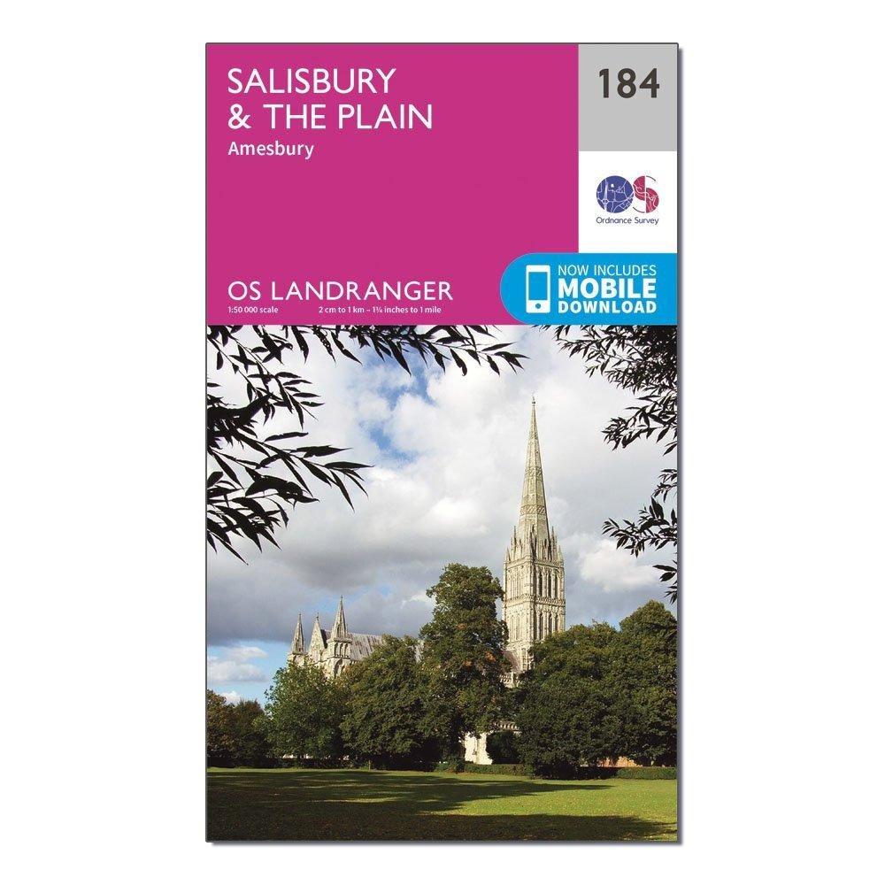 Landranger 184 Salisbury & The Plain, Amesbury Map With Digital Version - Image 4