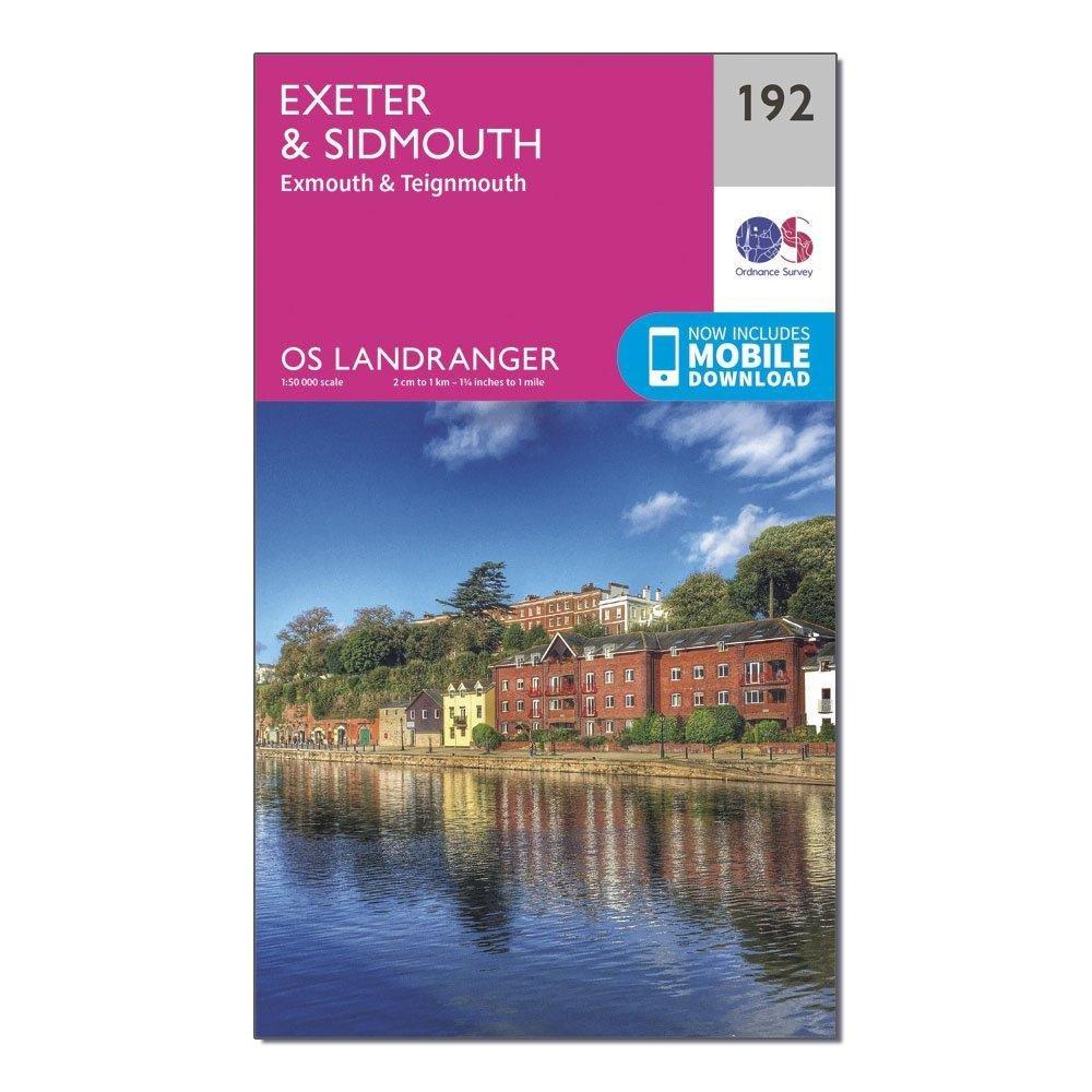 Landranger 192 Exeter & Sidmouth, Exmouth & Teignmouth Map With Digital Version - Image 4