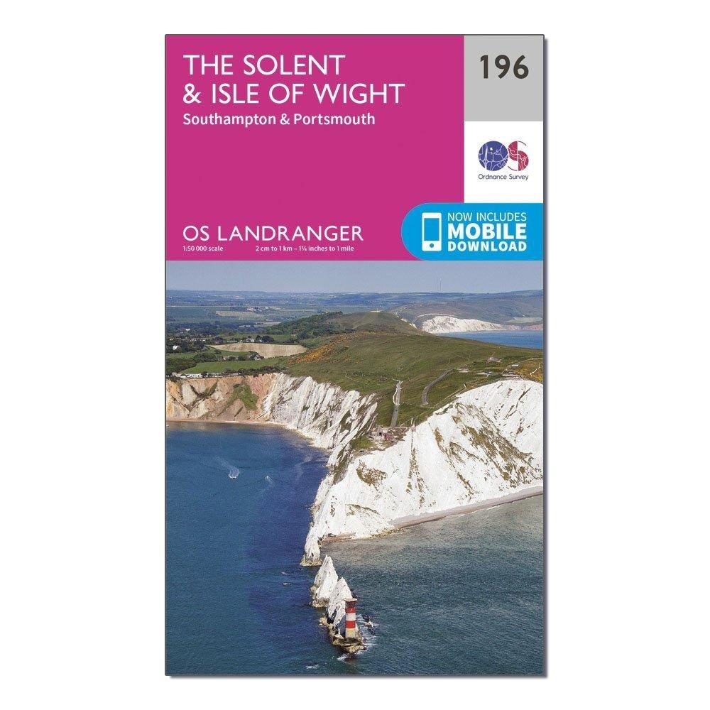 Landranger 196 The Solent & the Isle of Wight, Southampton & Portsmouth Map With Digital Version - Image 4