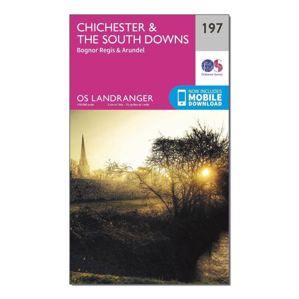 Landranger 197 Chichester & The South Downs Map With Digital Version - Image 4