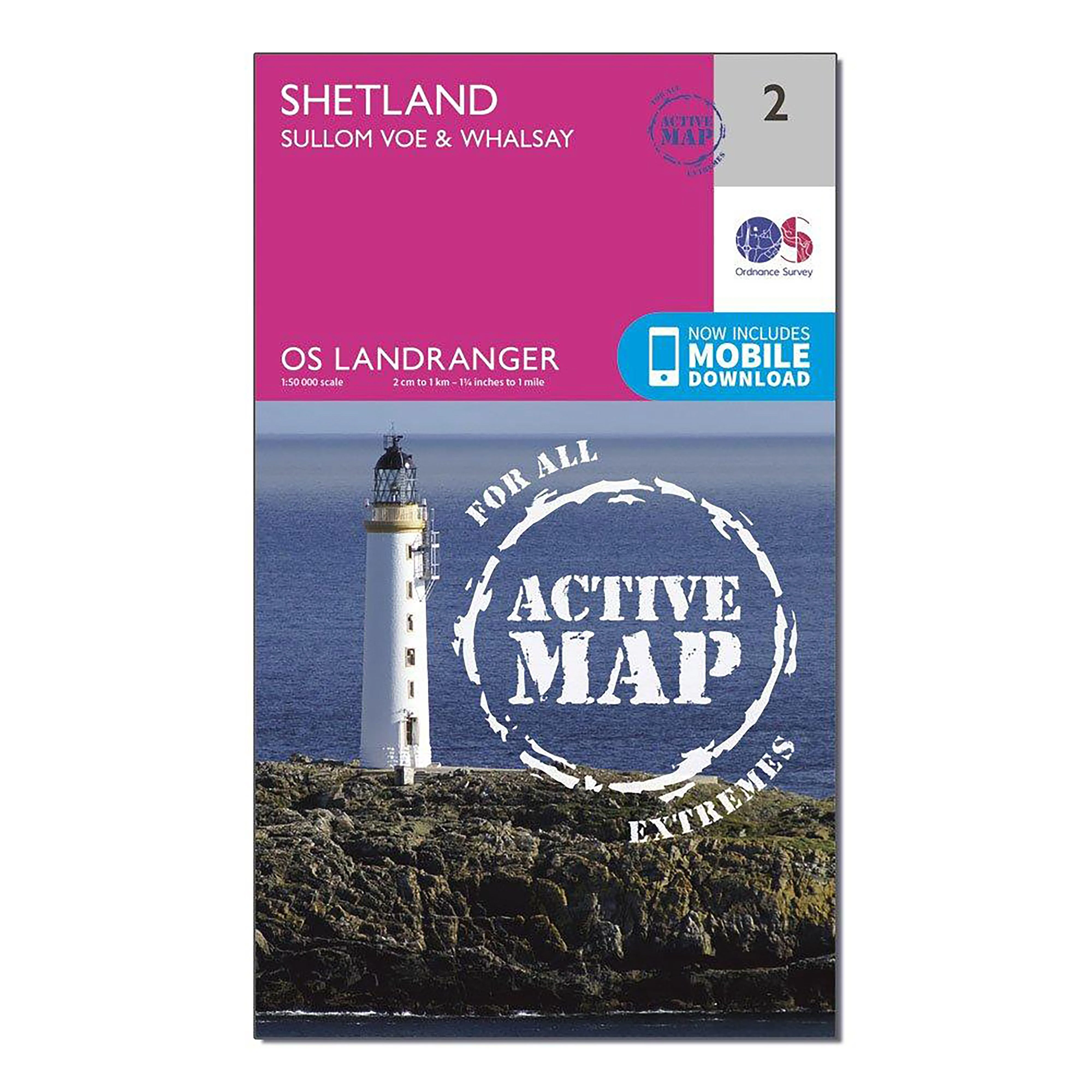 Landranger 2 Shetland Sullom Voe & Whalsay Map With Digital Version - Image 4