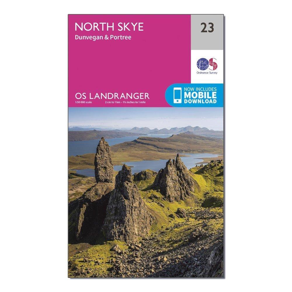 Landranger 23 North Skye Dunvegan  Portree Map With Digital Version - Image 4