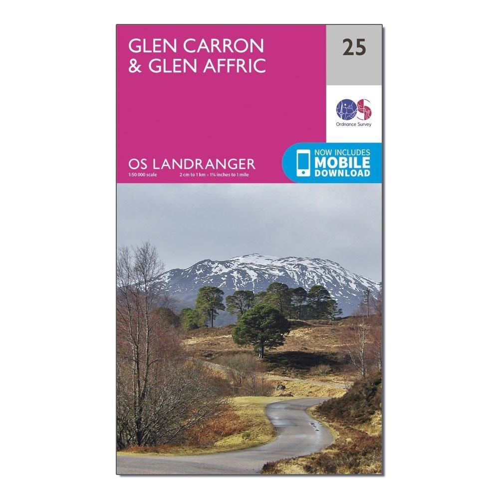 Landranger 25 Glen Carron  Glen Affric Map With Digital Version - Image 4