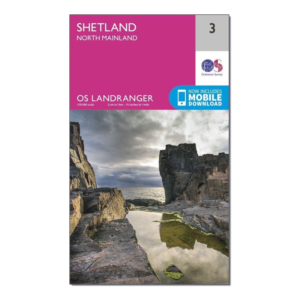 Landranger 3 Shetland  North Mainland Map With Digital Version - Image 4
