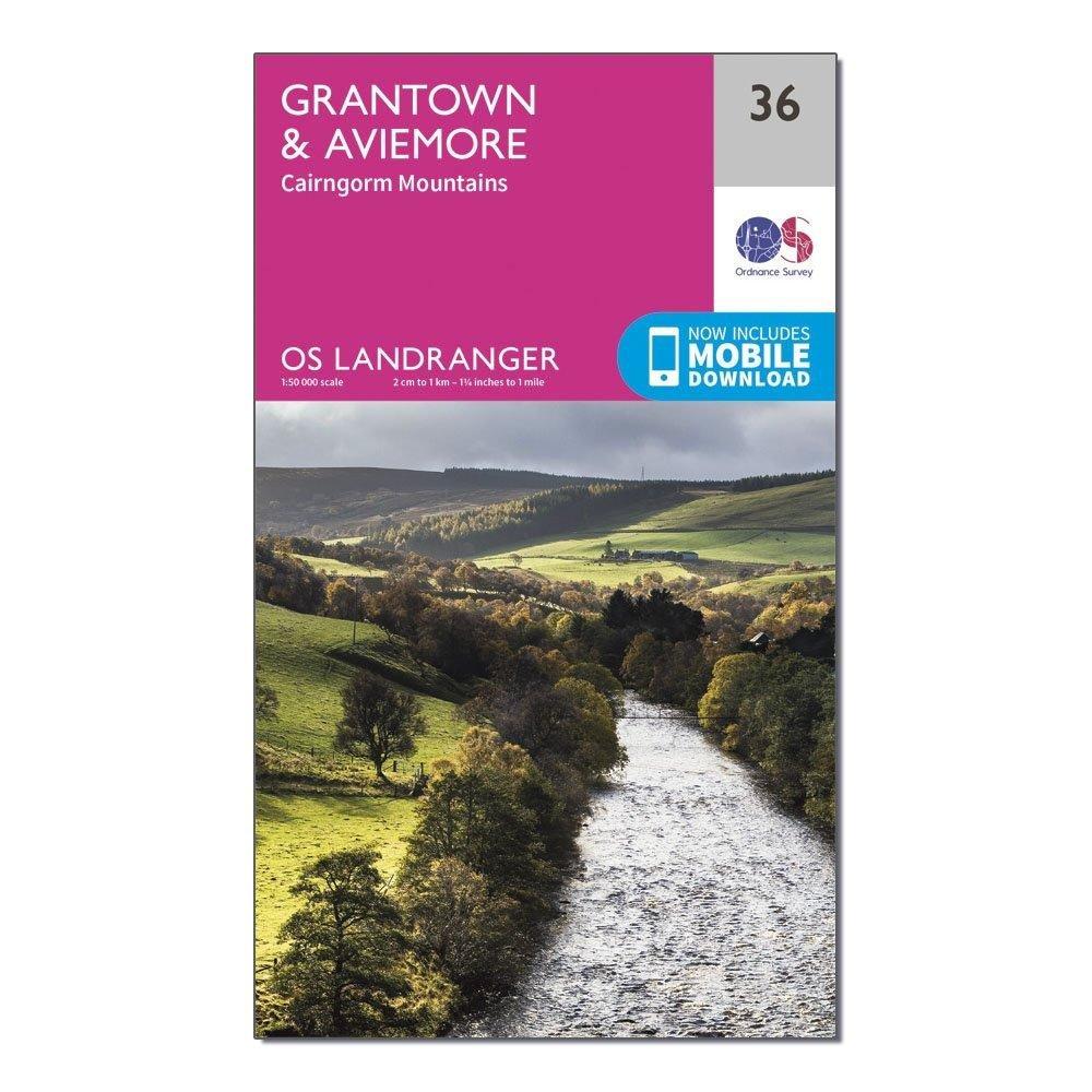 Landranger 36 Grantown, Aviemore & Cairngorm Mountains Map With Digital Version - Image 4