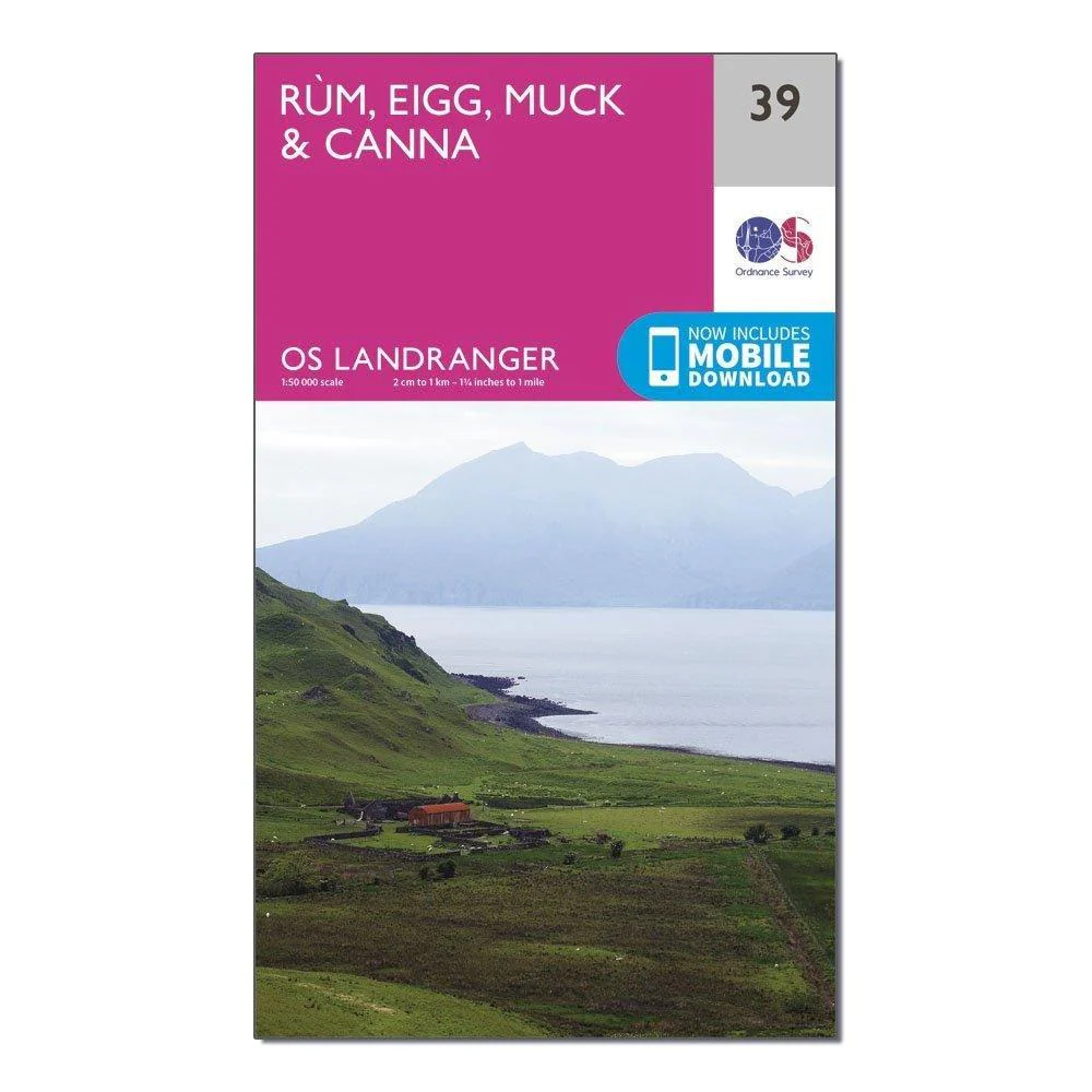 Landranger 39 Rum, Eigg & Muck Map With Digital Version - Image 4