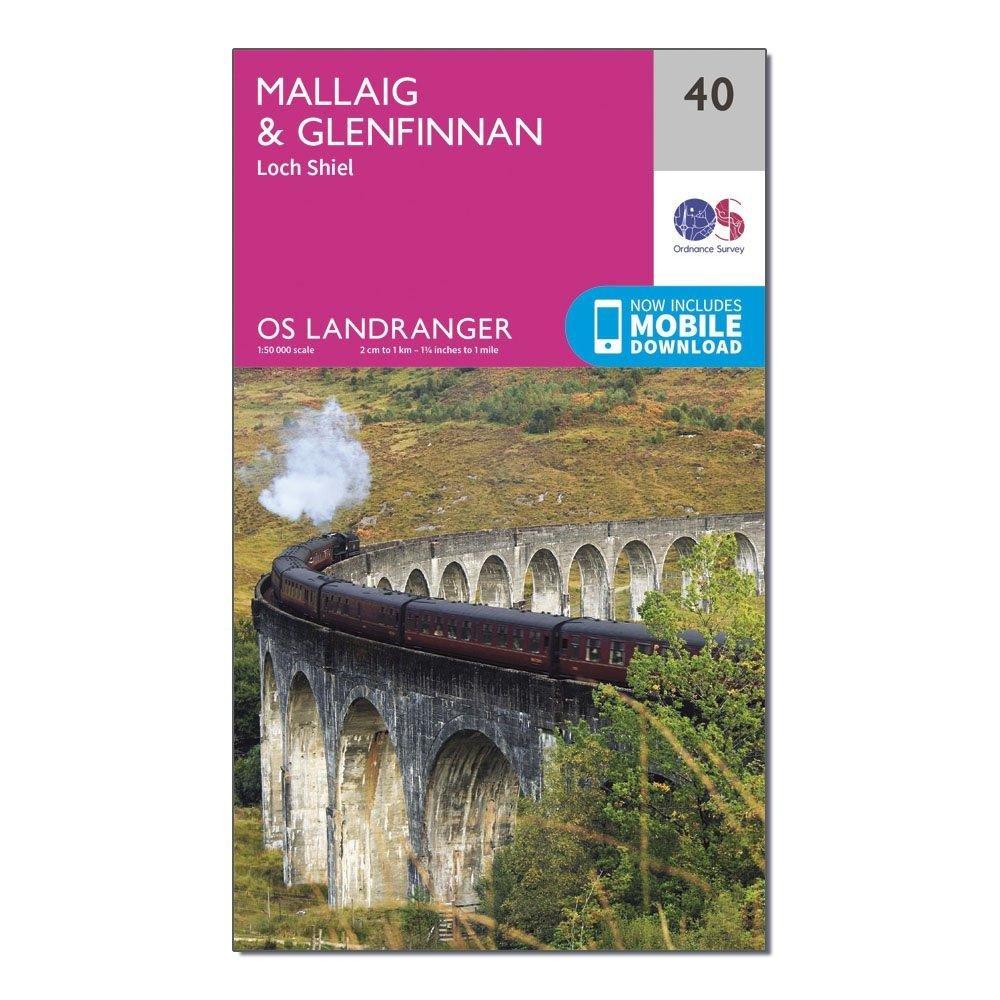 Landranger 40 Mallaig & Glenfinnan, Loch Shiel Map With Digital Version - Image 4