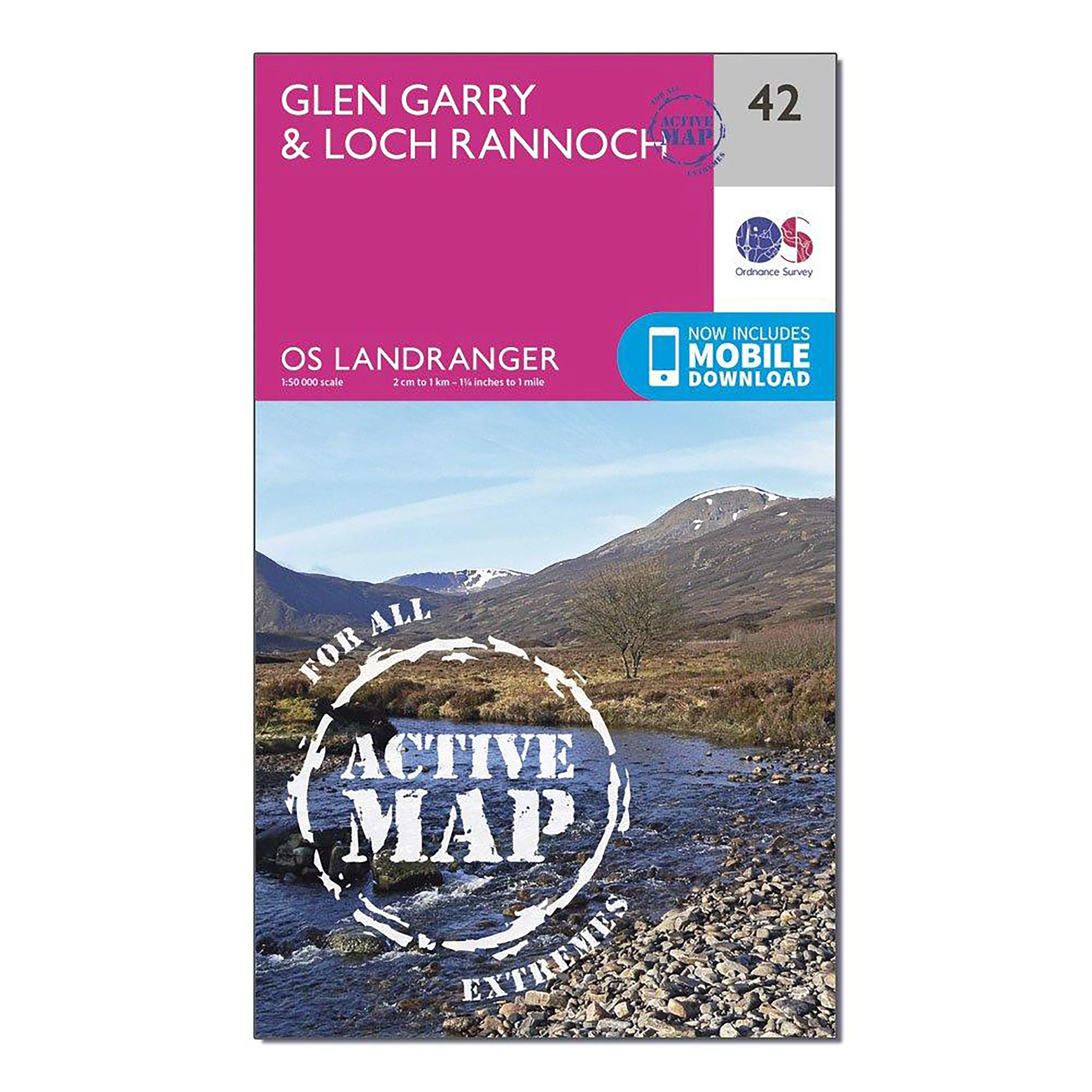 Landranger 42 Glen Garry & Loch Rannoch Map With Digital Version - Image 4