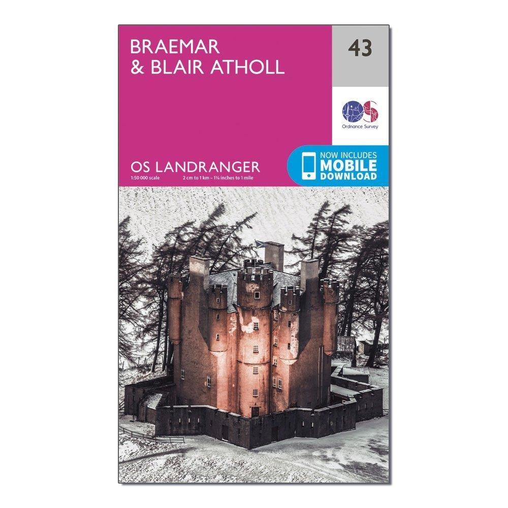 Landranger 43 Braemar  Blair Atholl Map With Digital Version - Image 4