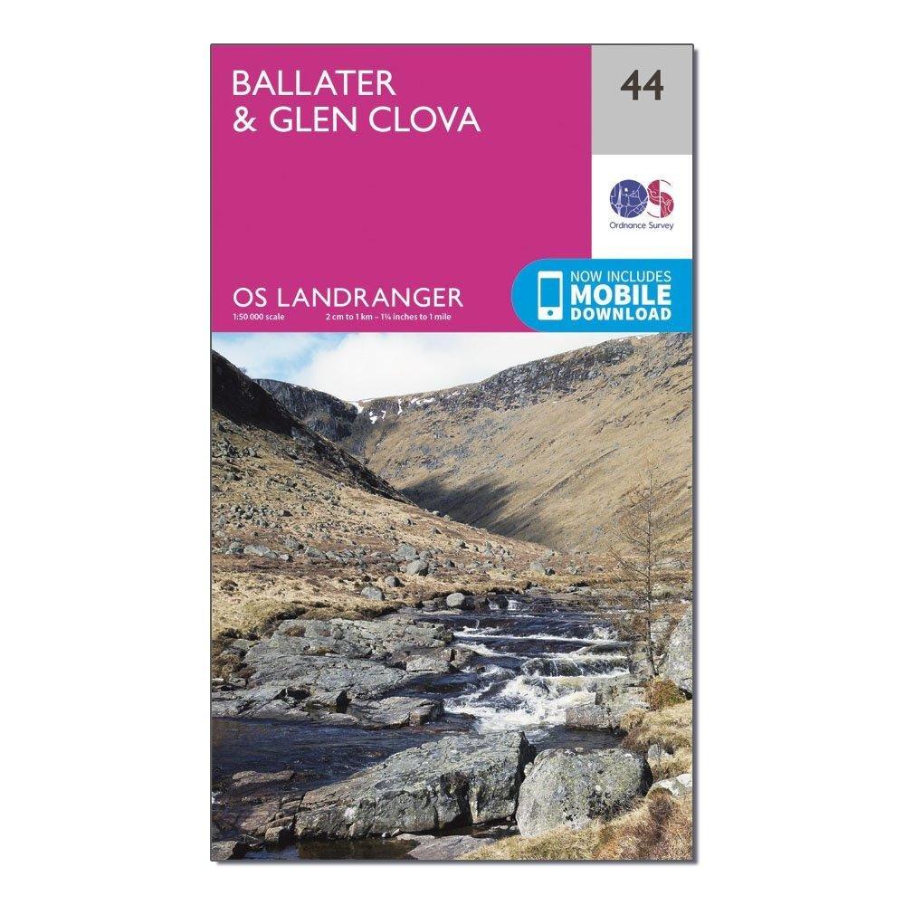 Landranger 44 Ballater, Glen Clova Map With Digital Version - Image 4