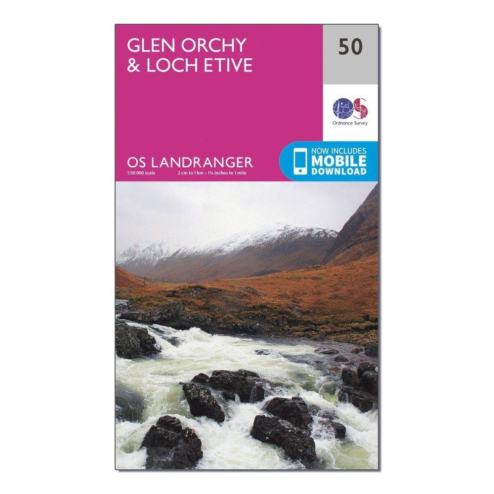 Landranger 50 Glen Orchy & Loch Etive Map With Digital Version - Image 4