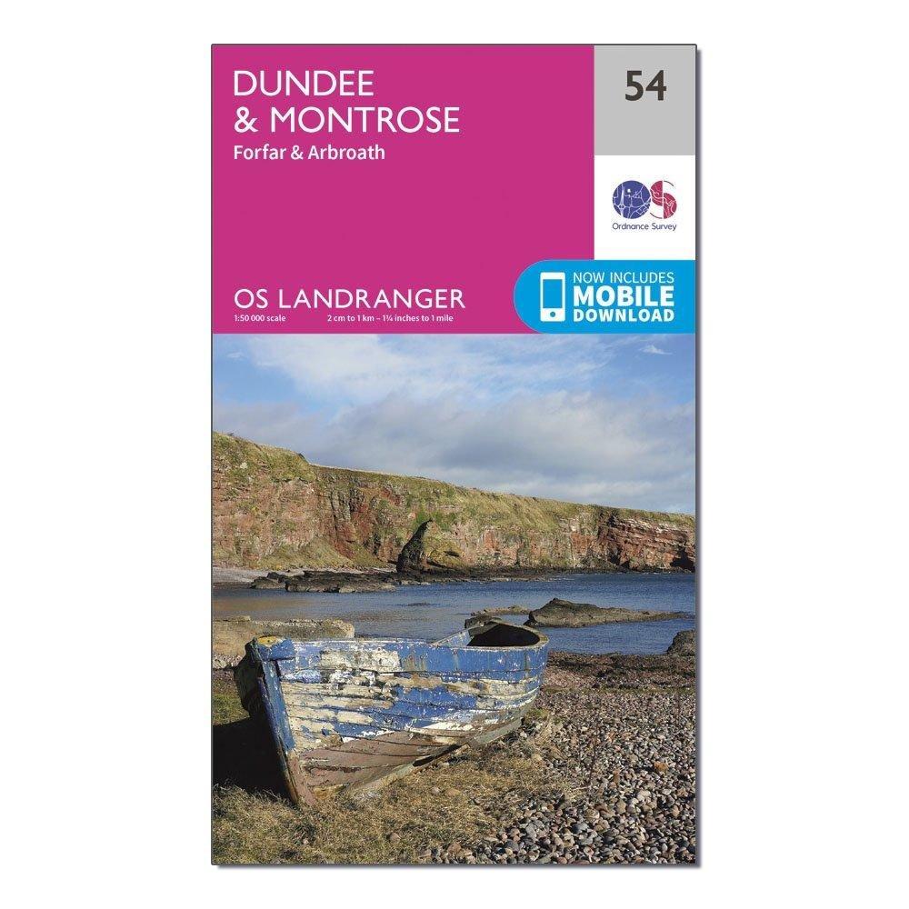 Landranger 54 Dundee  Montrose Forfar  Arbroath Map With Digital Version - Image 4