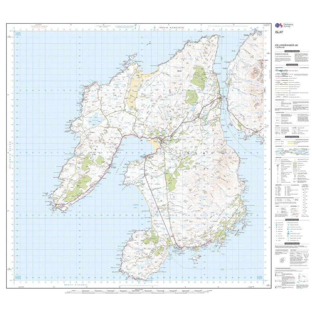 Landranger 60 Islay Map With Digital Version - Image 3