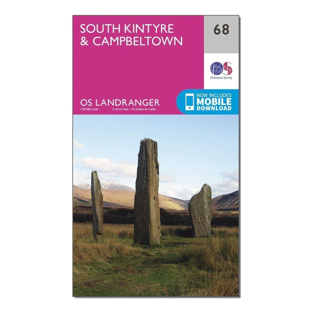 Landranger 68 South Kintyre & Campbeltown Map With Digital Version - Image 4