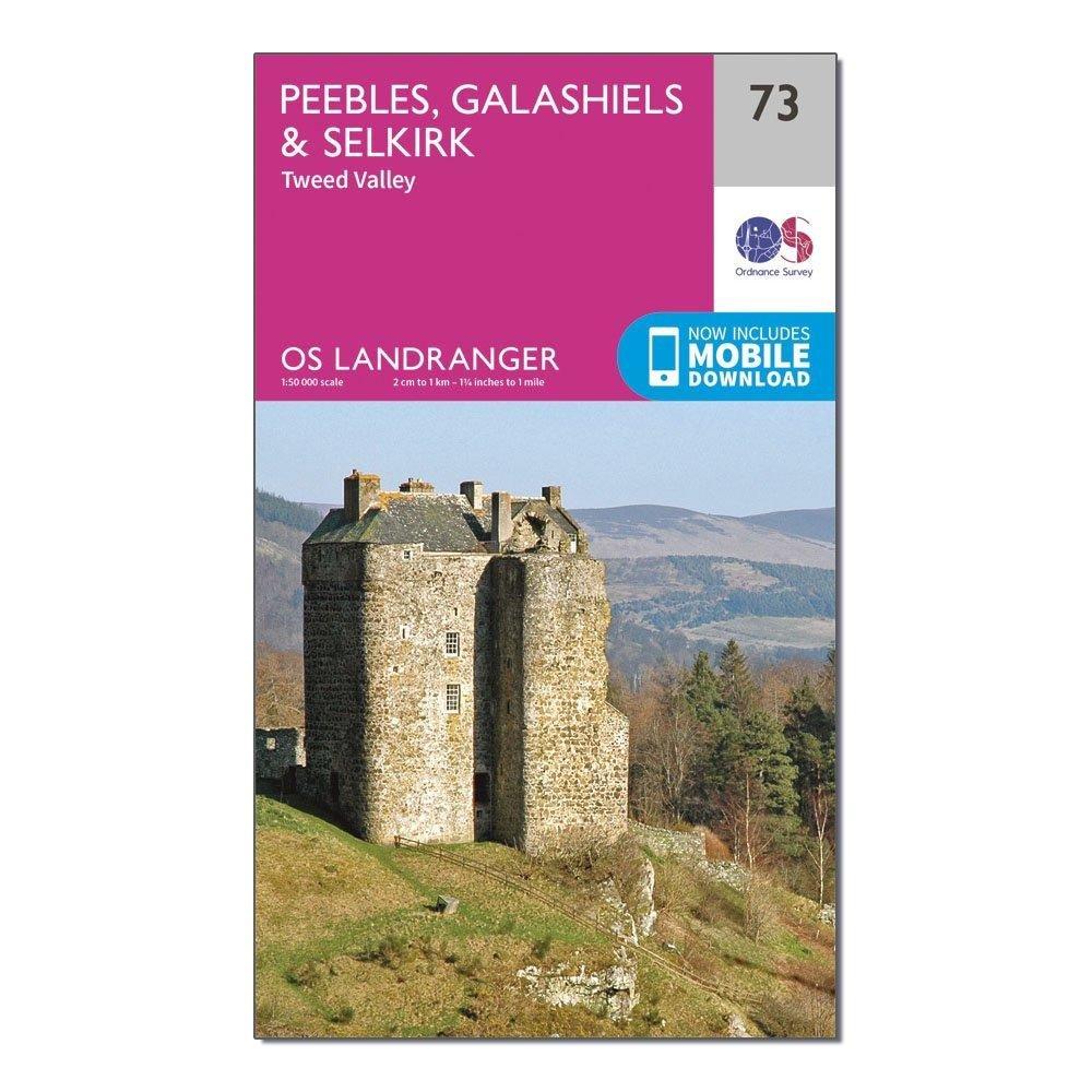Landranger 73 Peebles, Galashiels & Selkirk, Tweed Valley Map With Digital Version - Image 4