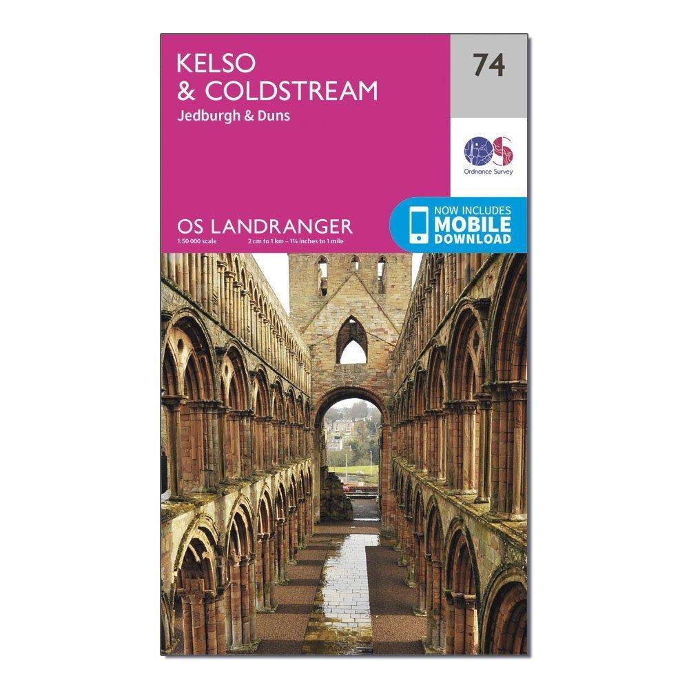 Landranger 74 Kelso  Coldstream Jedburgh  Duns Map With Digital Version - Image 4