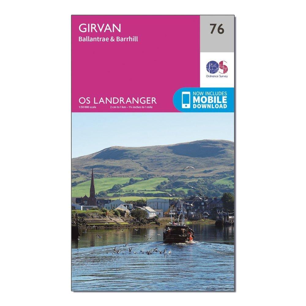 Landranger 76 Girvan, Ballantrae & Barrhill Map With Digital Version - Image 4