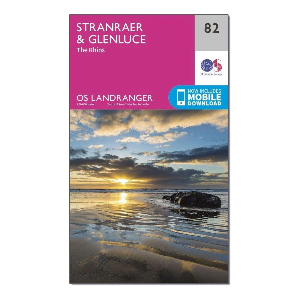 Landranger 82 Stranraer & Glenluce Map With Digital Version - Image 4
