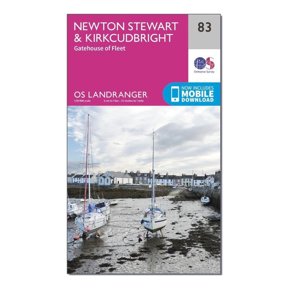 Landranger 83 Newton Stewart & Kirkcudbright, Gatehouse of Fleet Map With Digital Version - Image 4