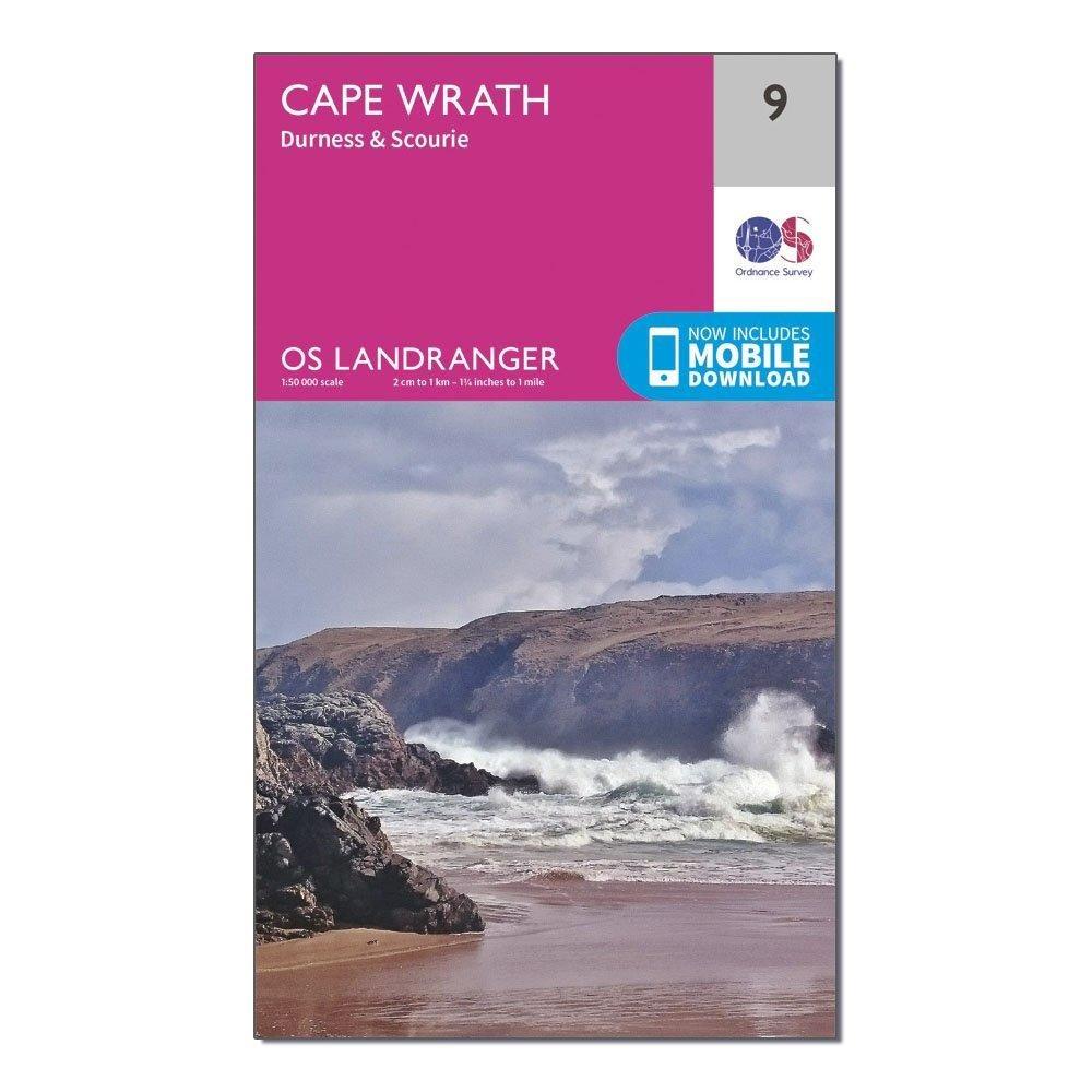 Landranger 9 Cape Wrath, Durness & Scourie Map With Digital Version - Image 4