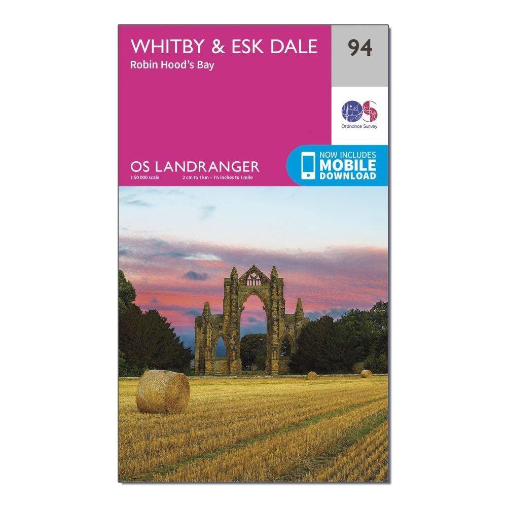 Landranger 94 Whitby, Esk Dale & Robin Hood's Bay Map With Digital Version - Image 4