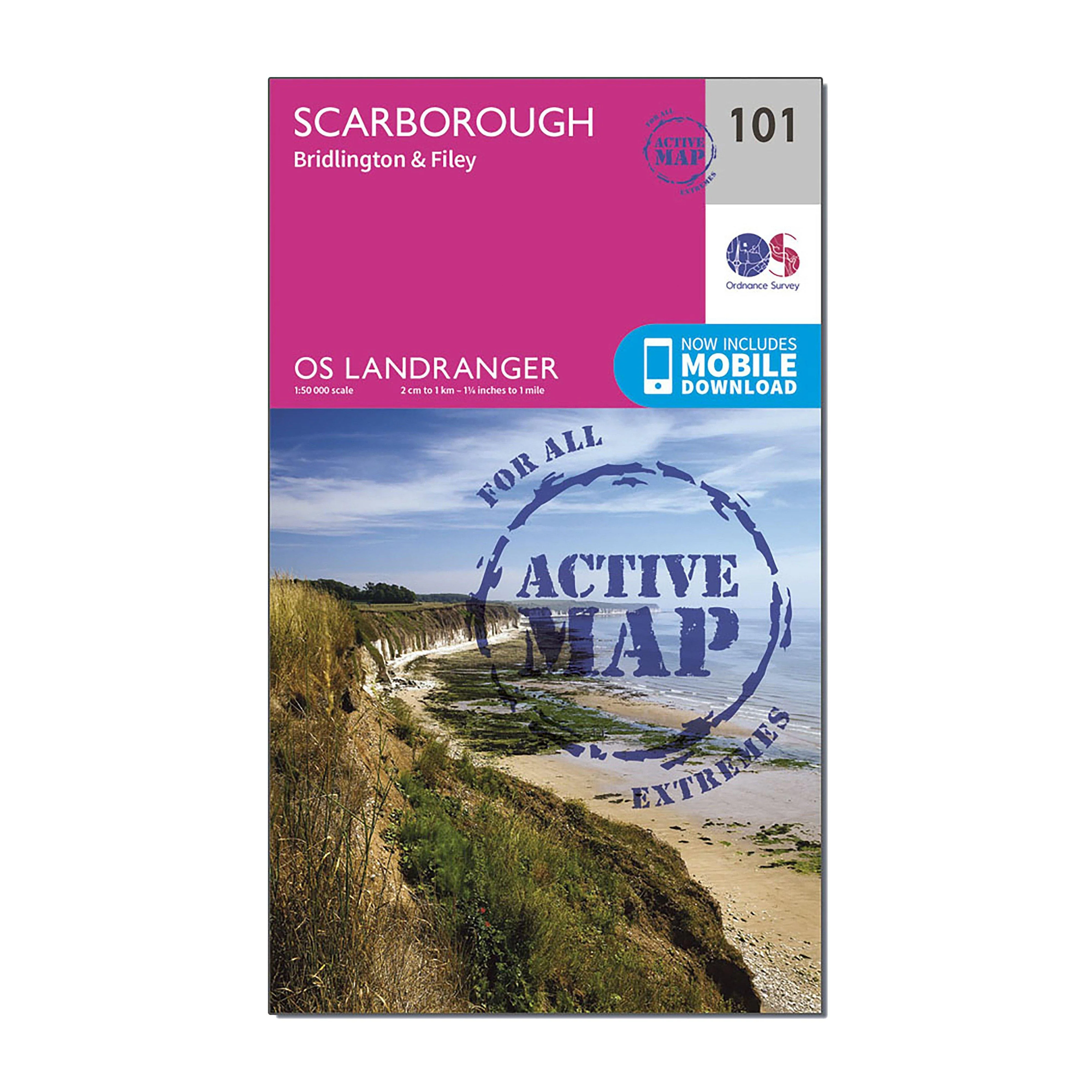 Landranger Active 101 Scarborough, Bridlington & Filey Map With Digital Version - Image 4