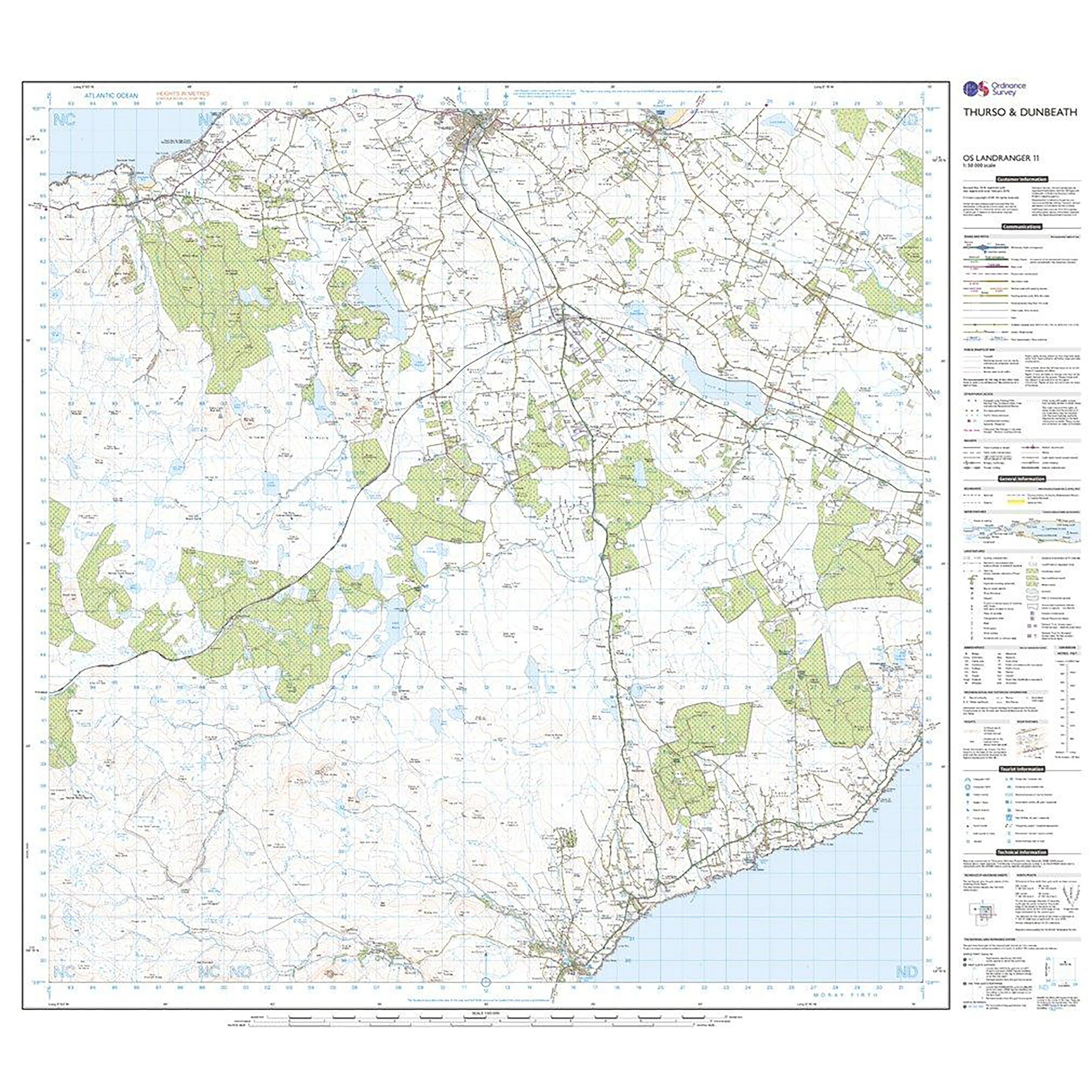 Landranger Active 11 Thurso & Dunbeath Map With Digital Version - Image 3