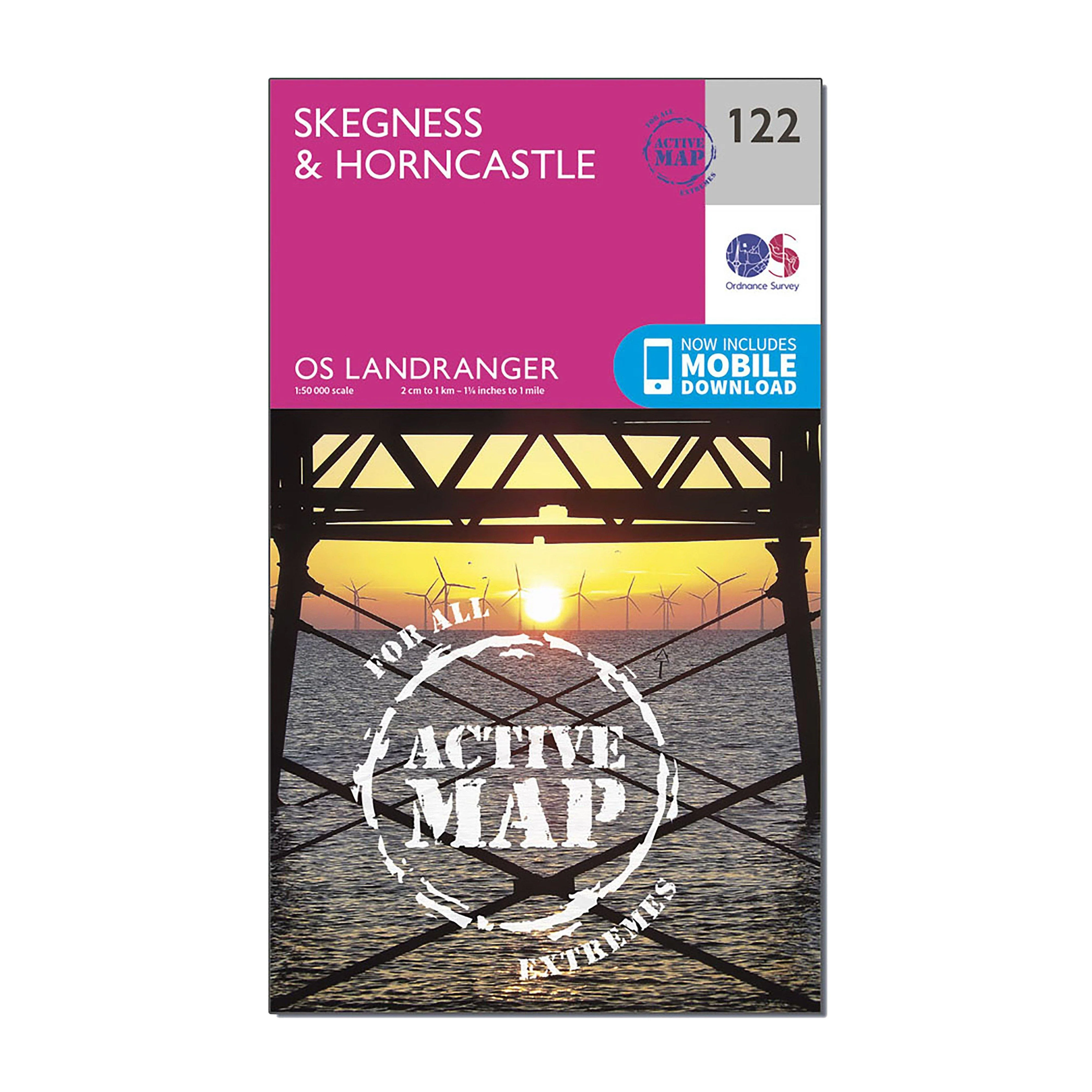 Landranger Active 122 Skegness  Horncastle Map With Digital Version - Image 4