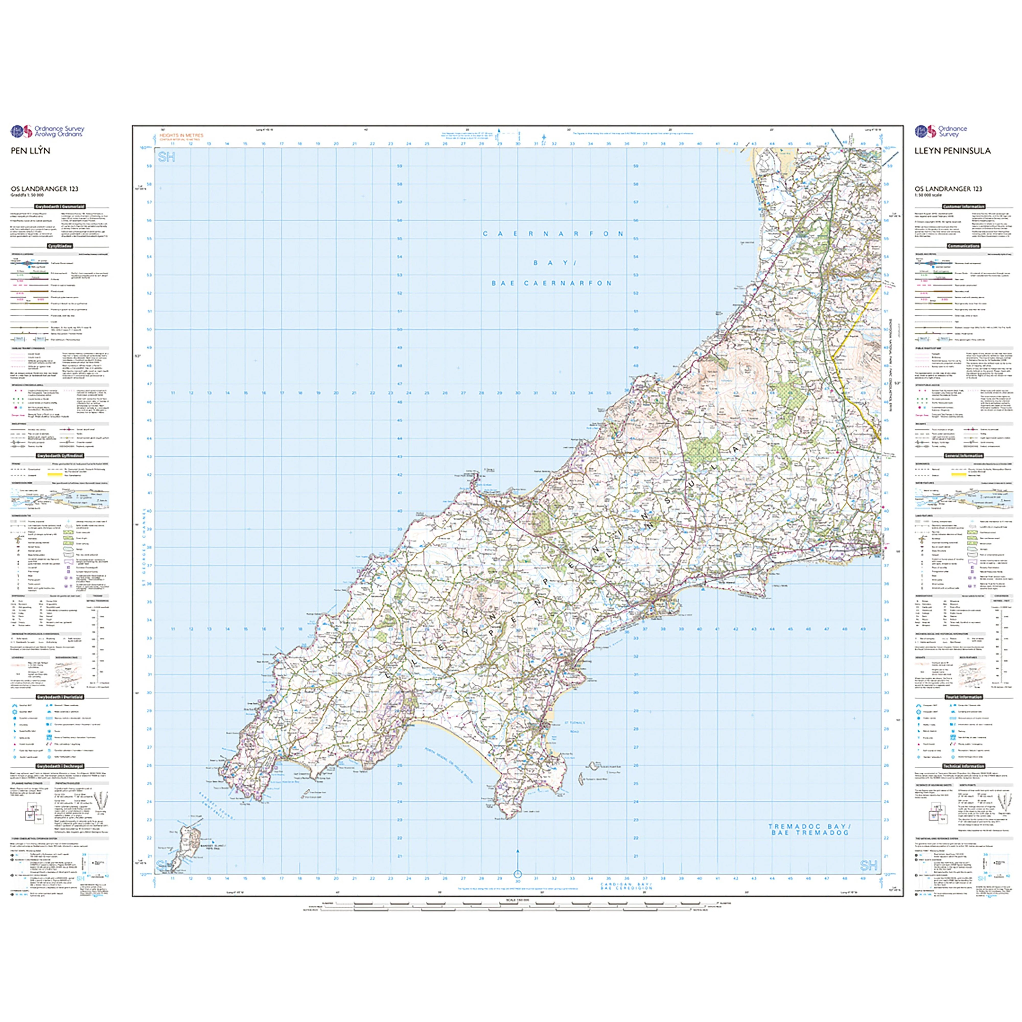 Landranger Active 123 Lleyn Peninsula Map With Digital Version - Image 3