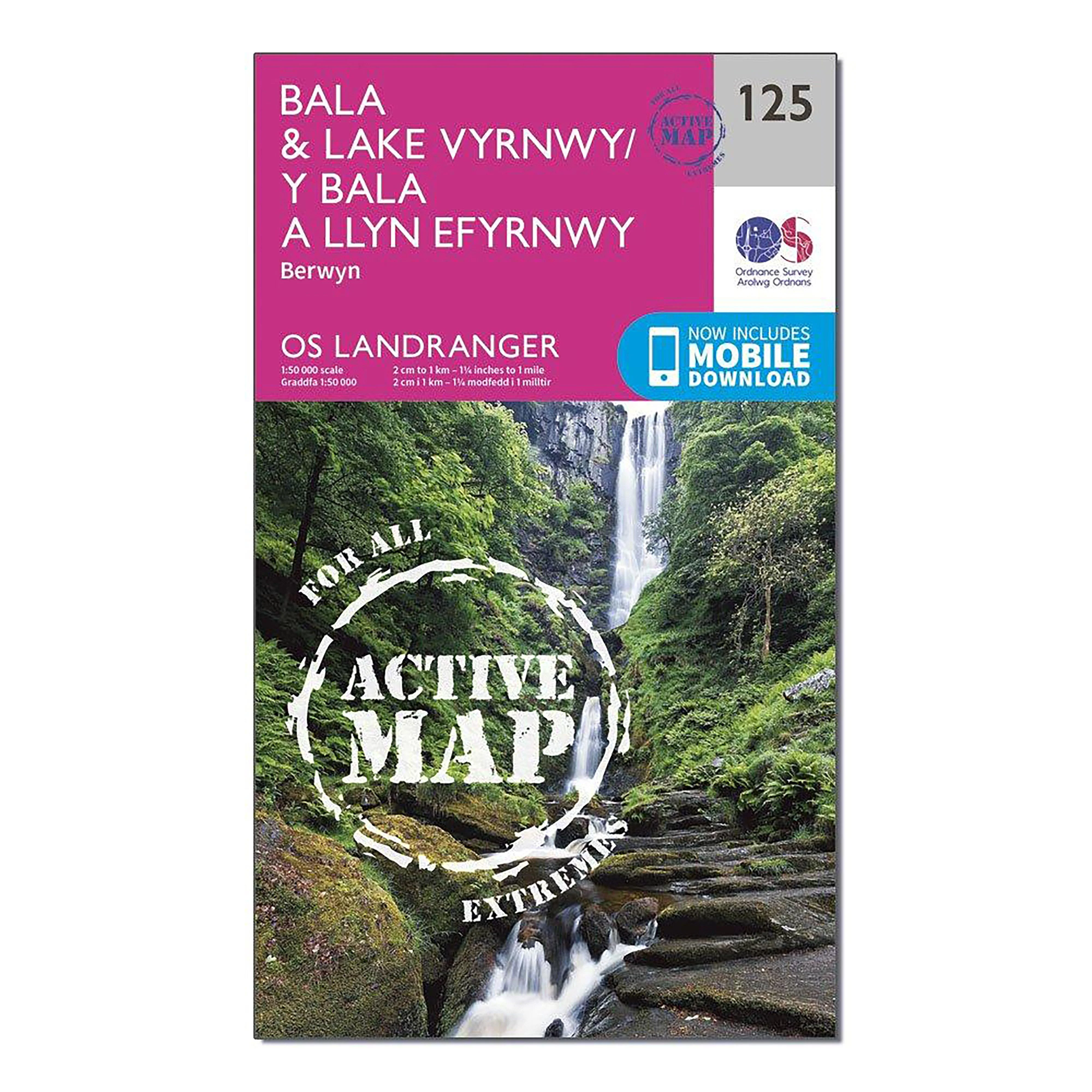 Landranger Active 125 Bala & Lake Vyrnwy Map With Digital Version - Image 4