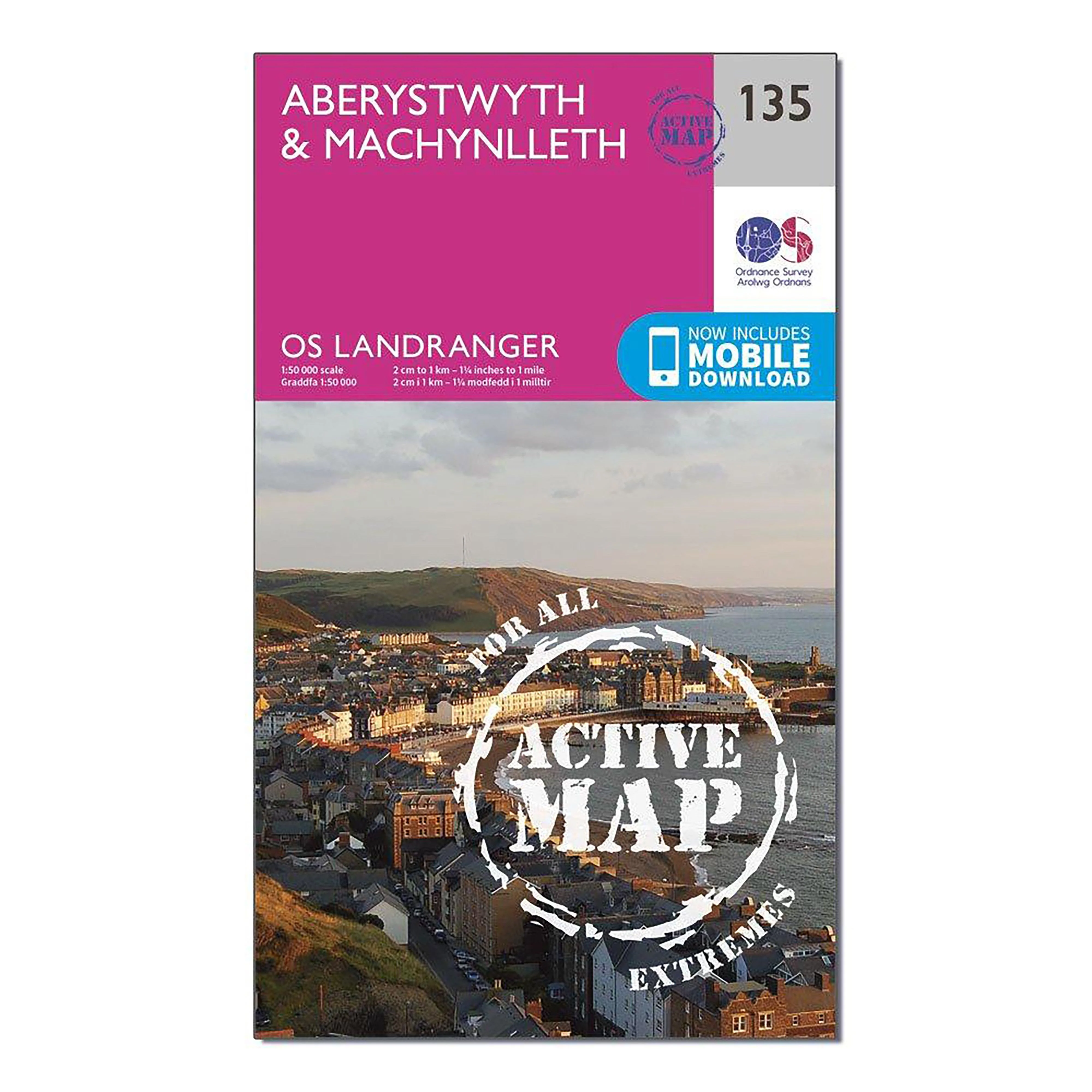 Landranger Active 135 Aberystwyth & Machynlleth Map With Digital Version - Image 4