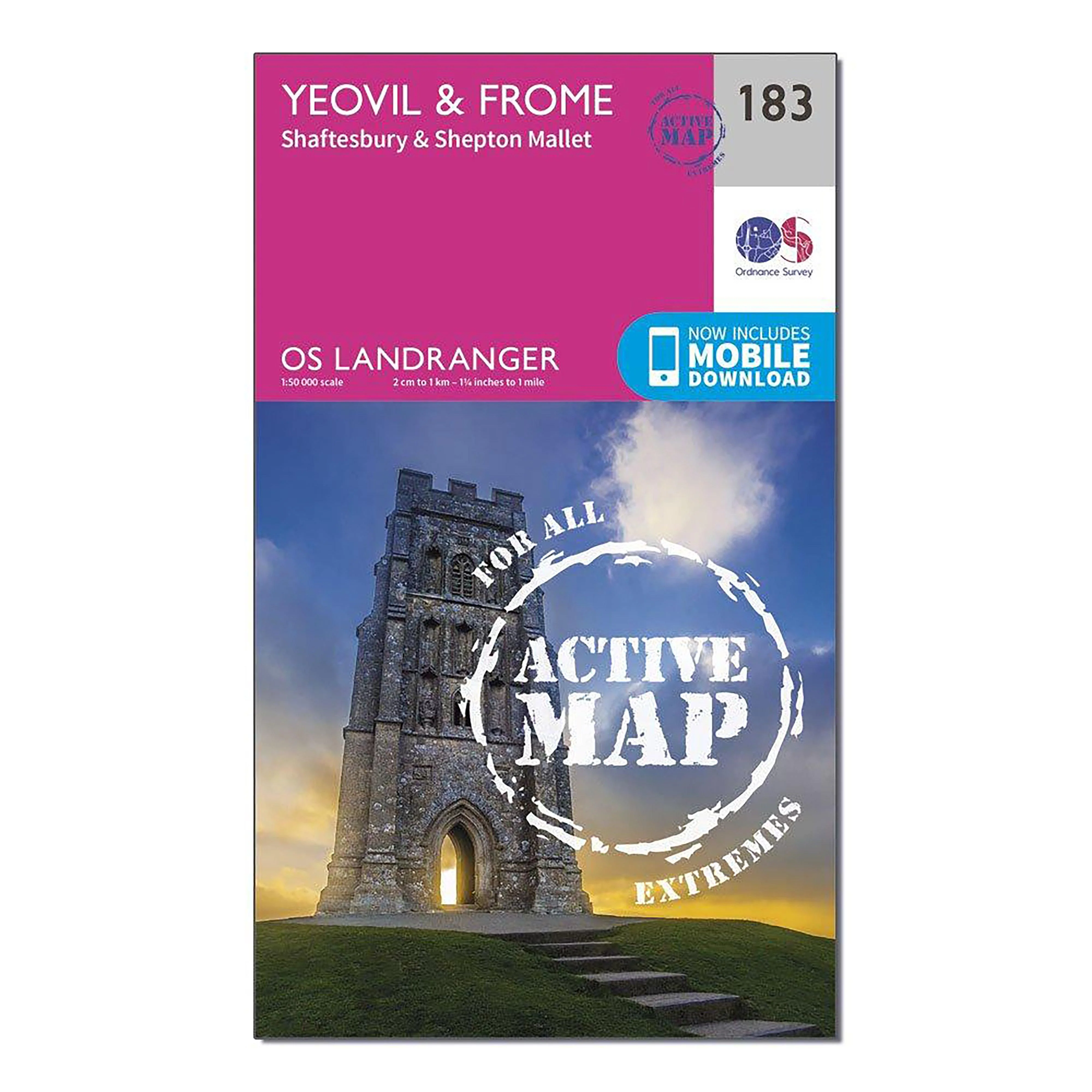Landranger Active 183 Yeovil & Frome Map With Digital Version - Image 4