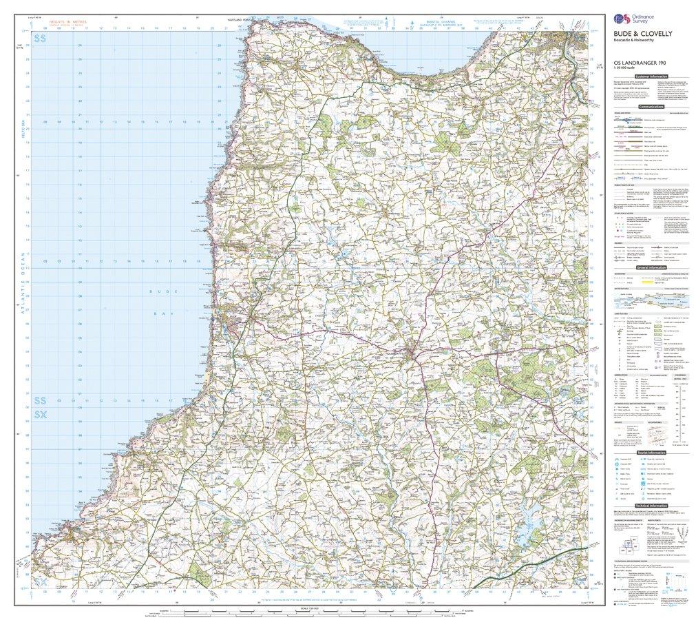 Landranger Active 190 Bude & Clovelly, Boscastle & Holsworthy Map With Digital Version - Image 3