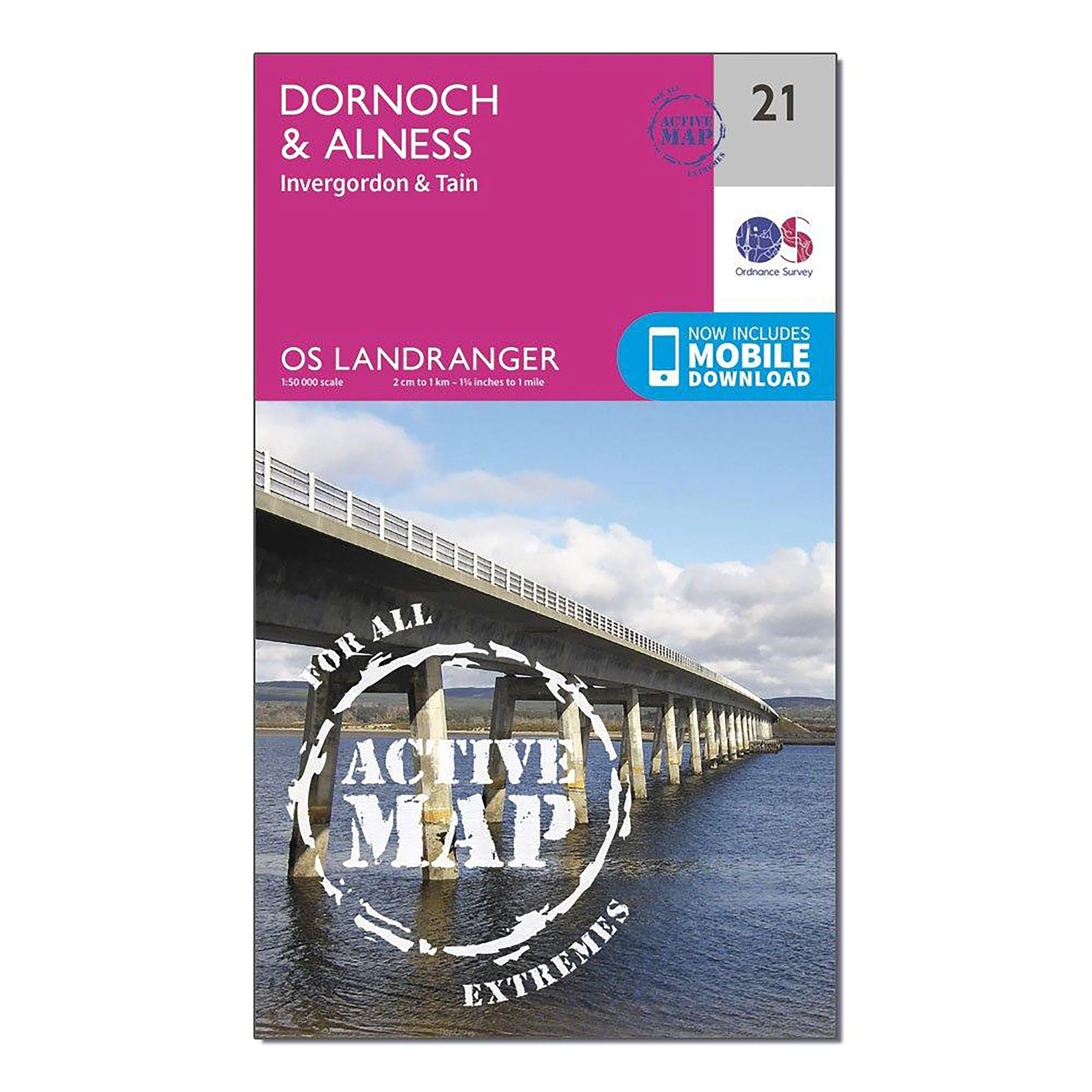 Landranger Active 21 Dornoch & Alness, Invergordon & Tain Map With Digital Version - Image 4