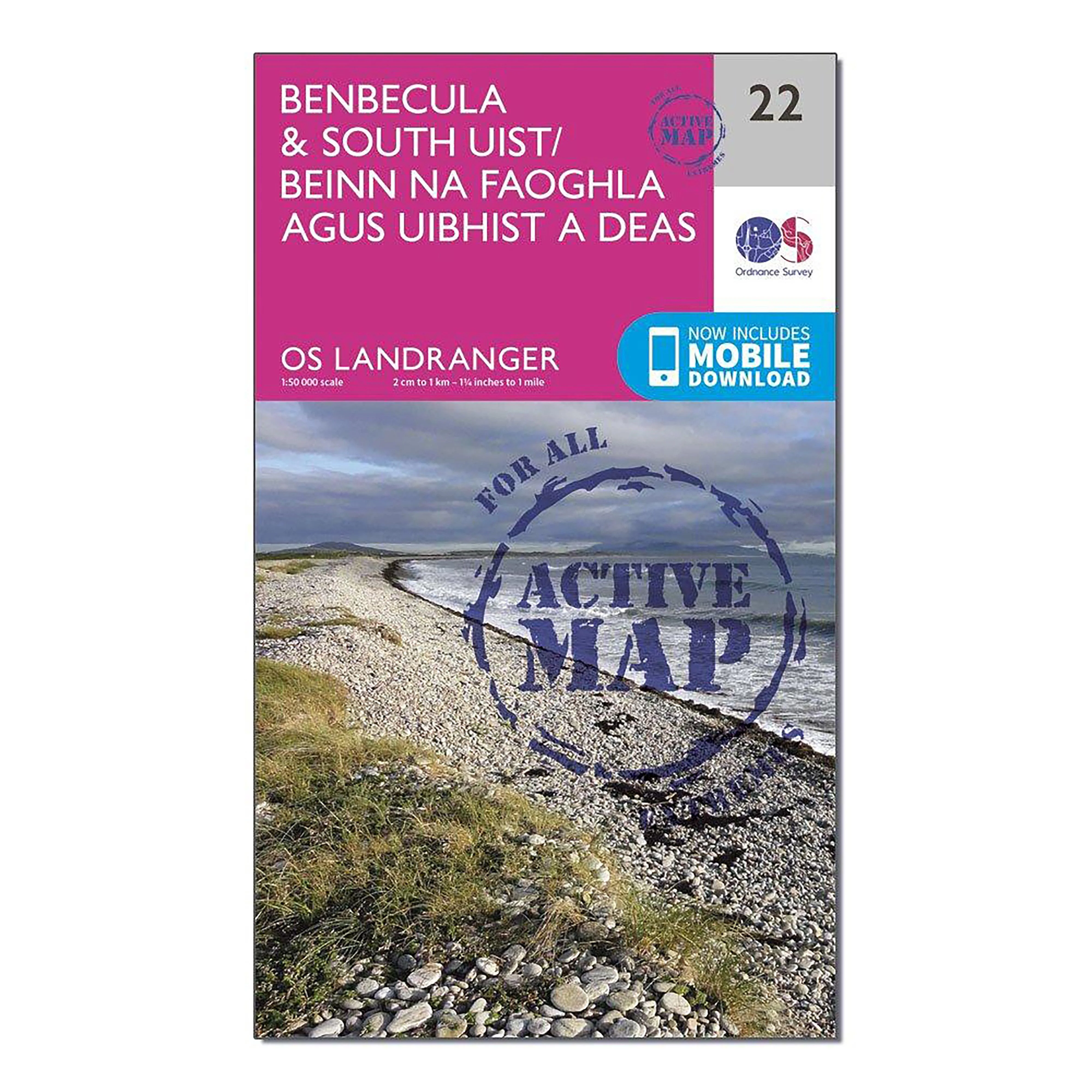 Landranger Active 22 Benbecula & South Uist Map With Digital Version - Image 4