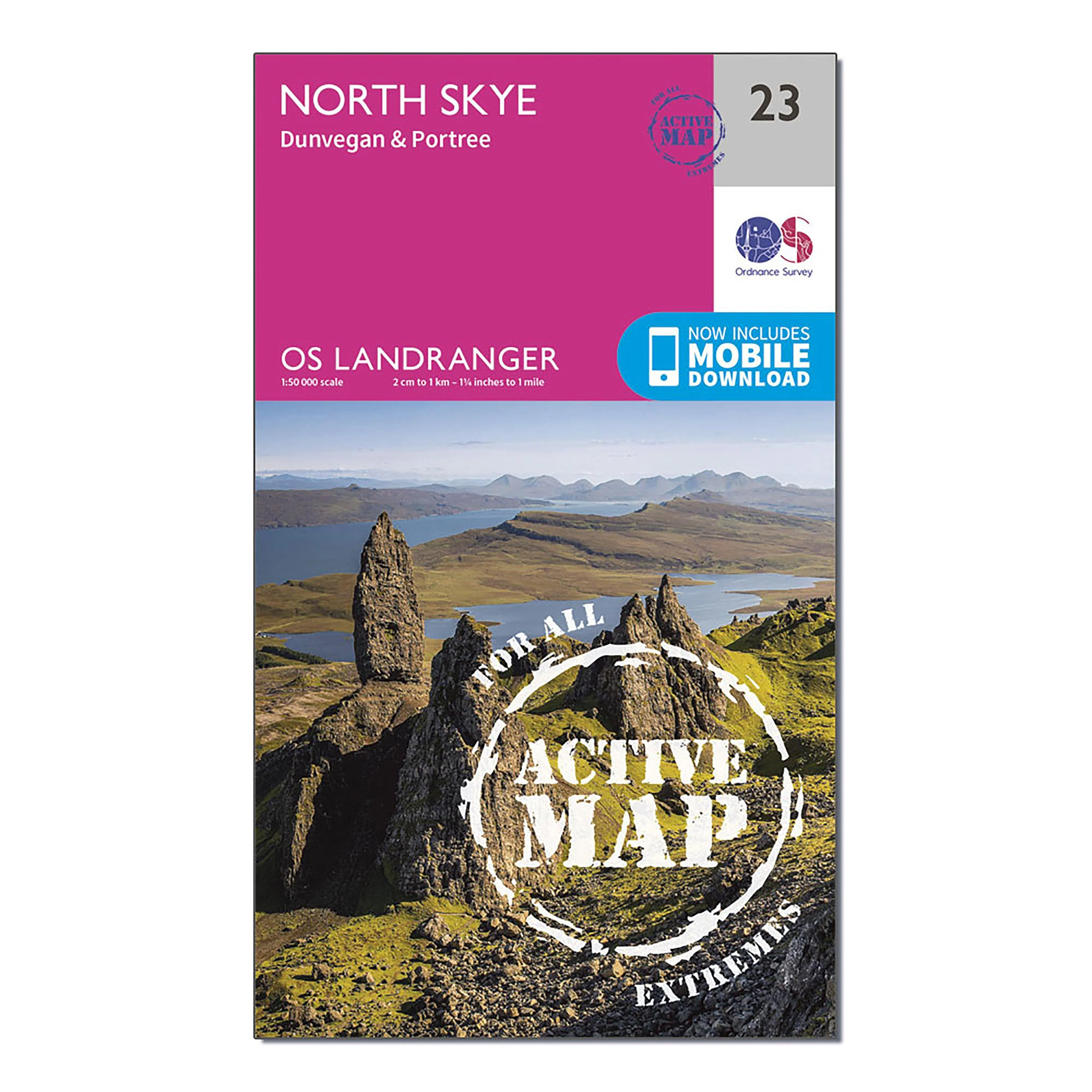 Landranger Active 23 North Skye, Dunvegan & Portree Map With Digital Version - Image 4